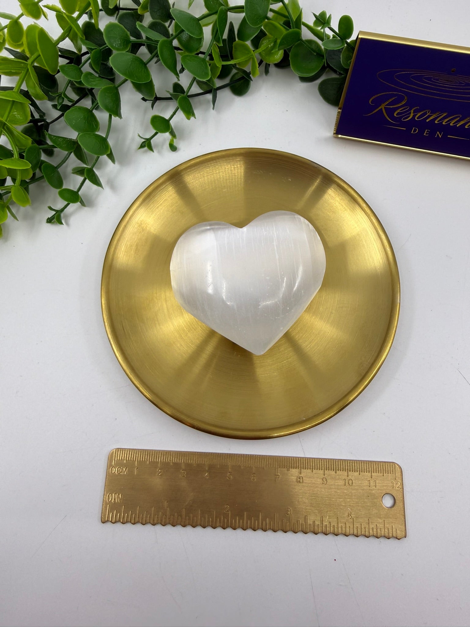 Selenite Heart (Opt A)