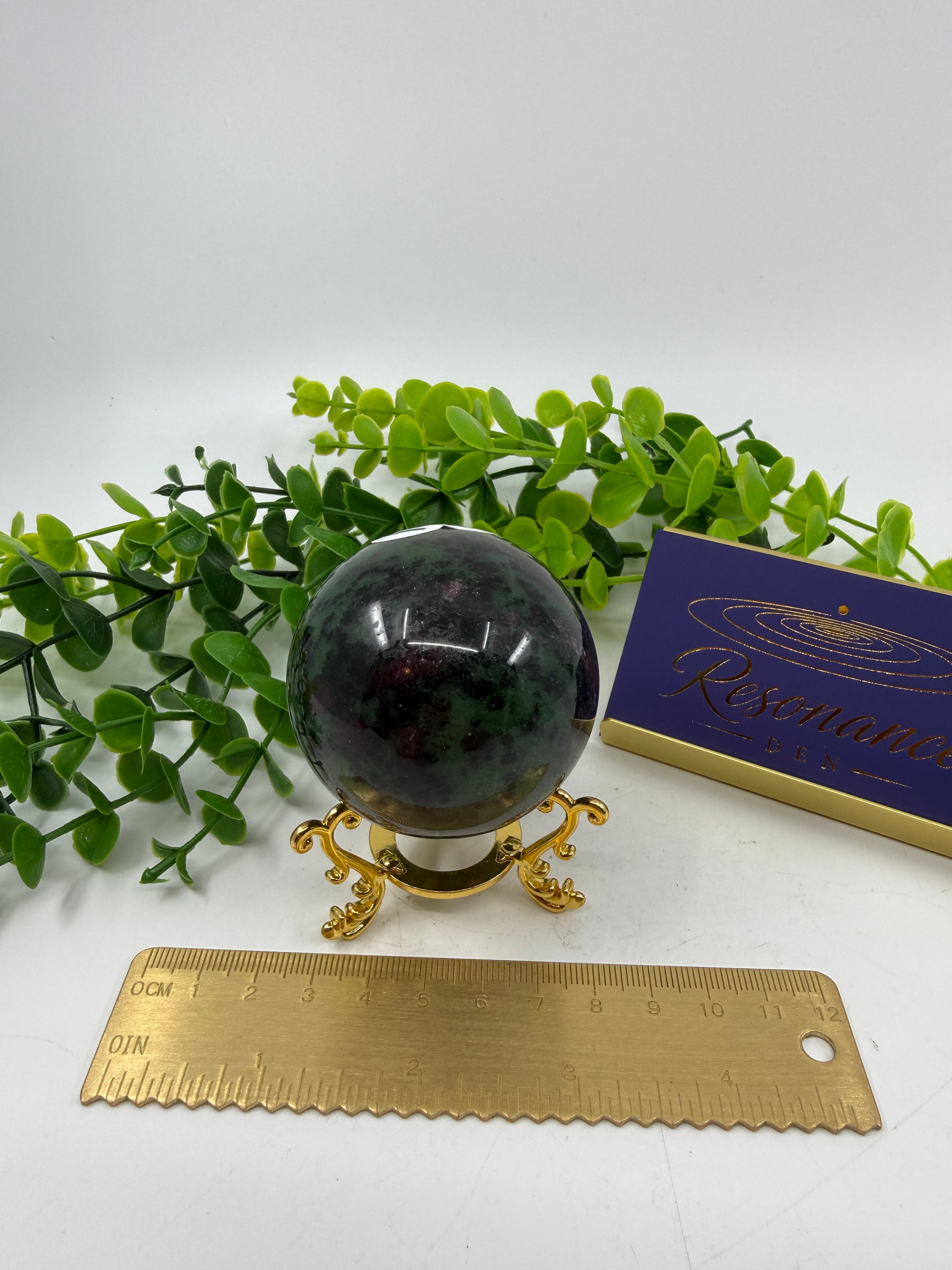 Ruby Zoisite Sphere (Opt J)