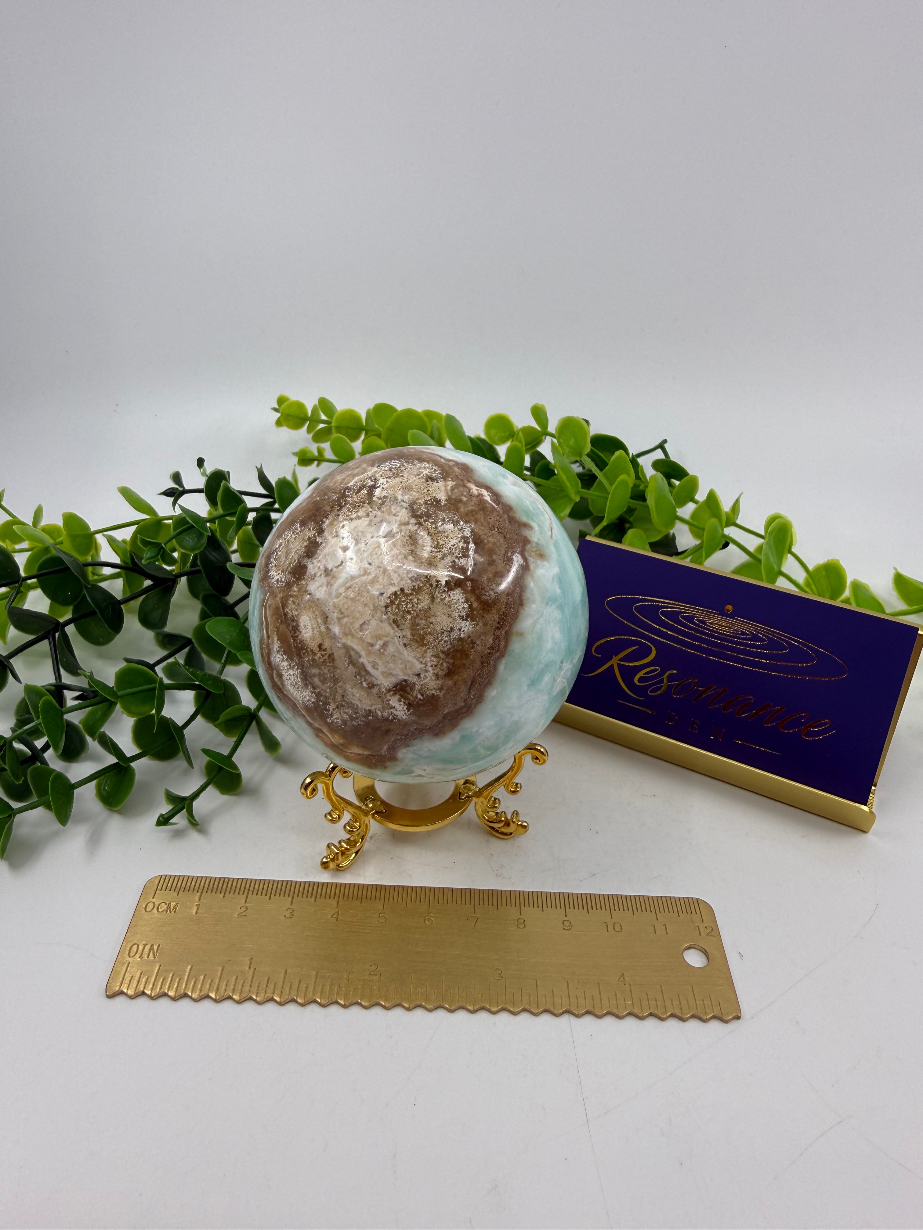 Caribbean Calcite Sphere (Opt B)