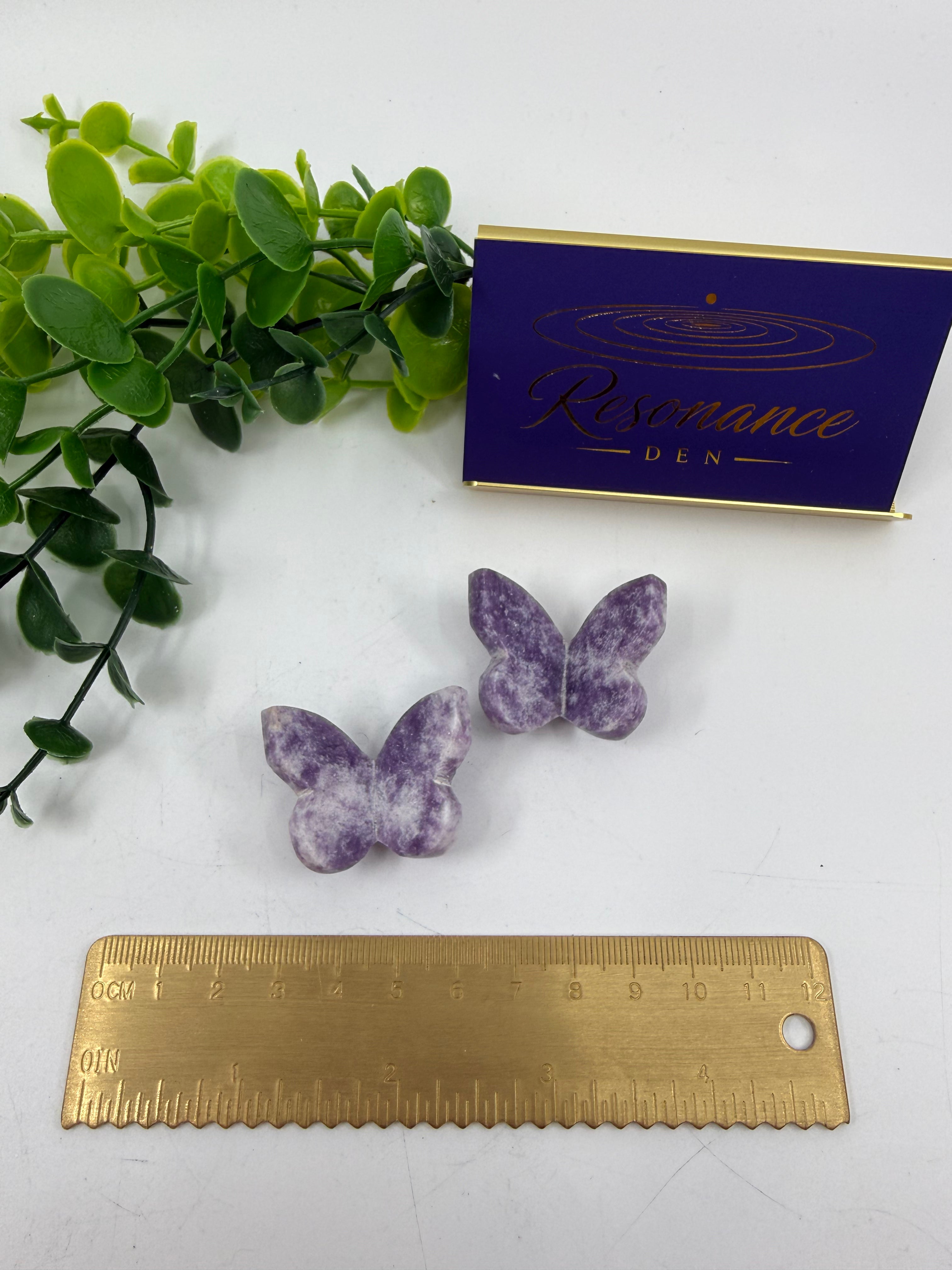 Lepidolite Mini Butterfly | Intuitively Chosen