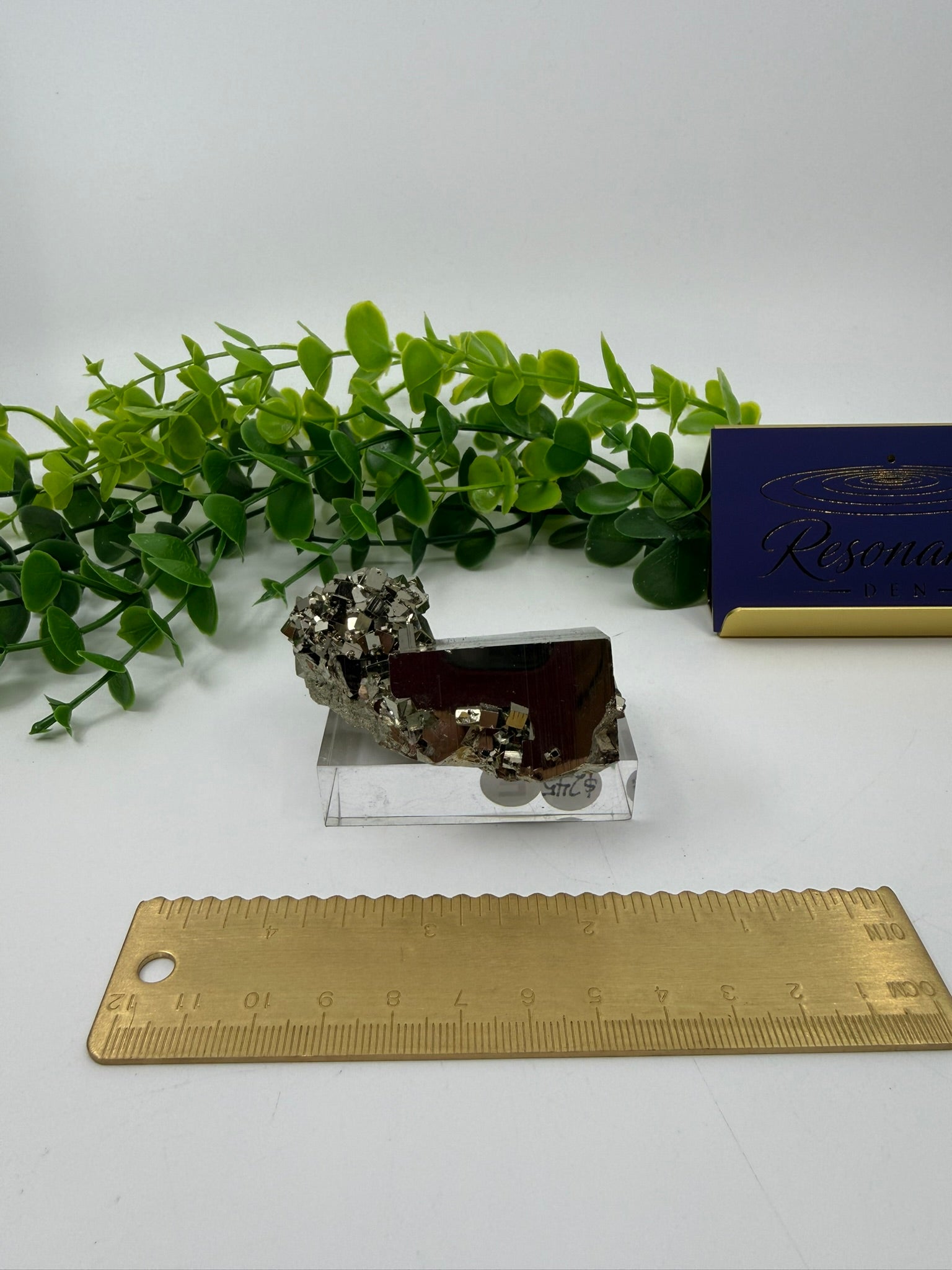 Raw Pyrite Cluster | On stand (Opt E)
