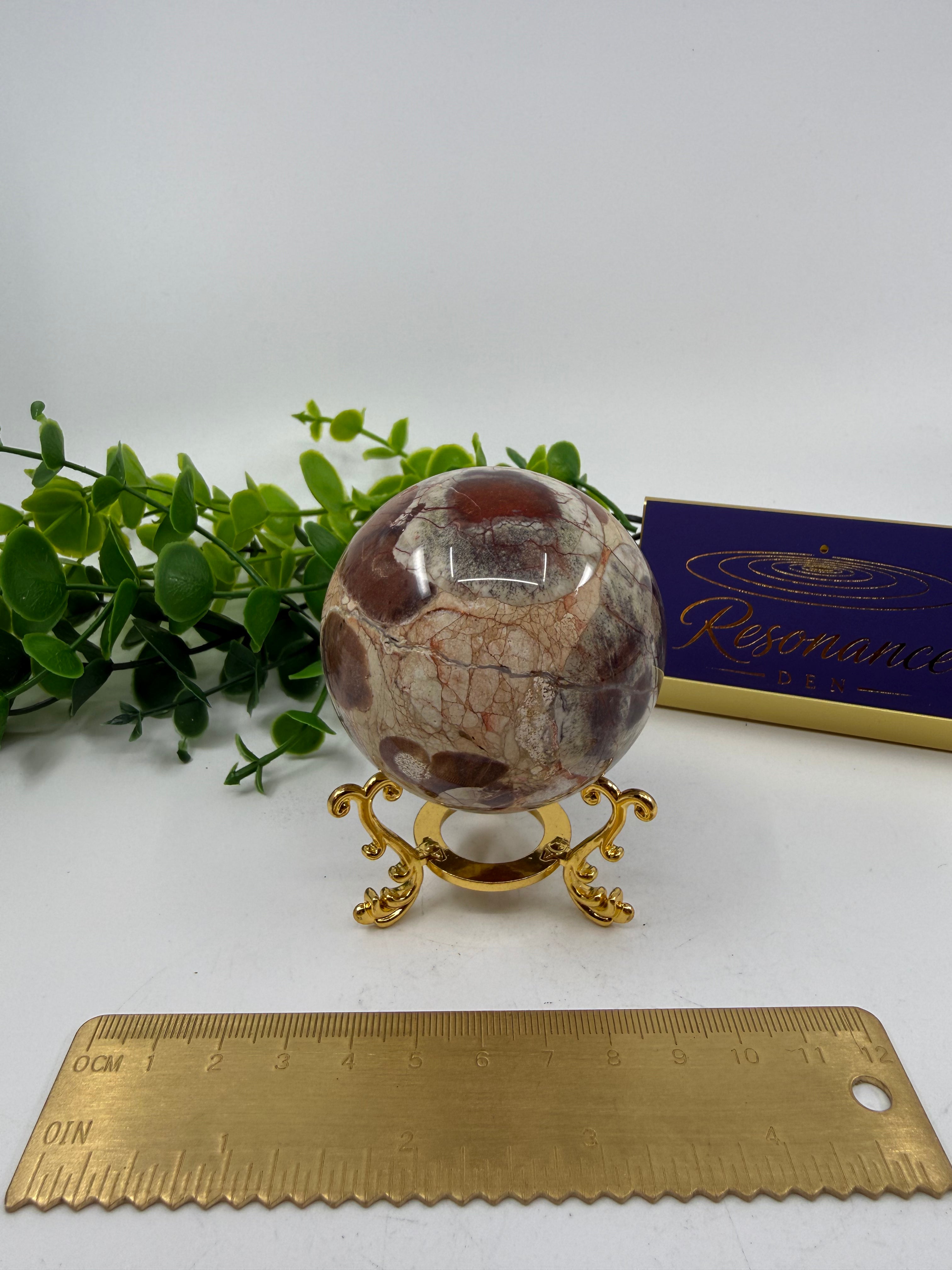 Petrified Wood Sphere (Opt A)