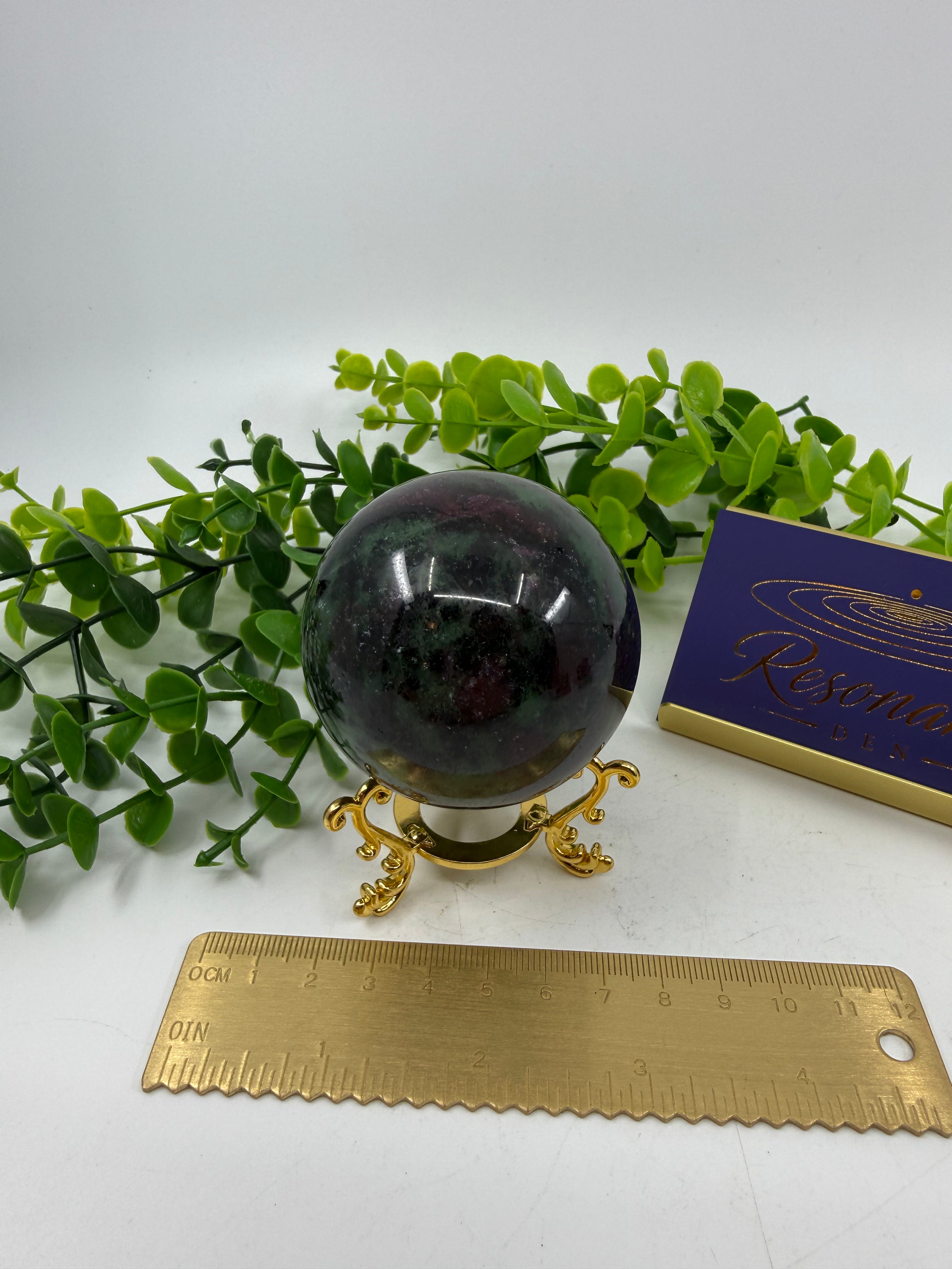 Ruby Zoisite Sphere (Opt K)