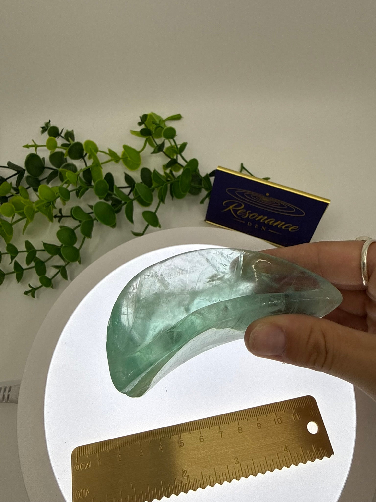 Fluorite Moon Bowl (Opt Q)