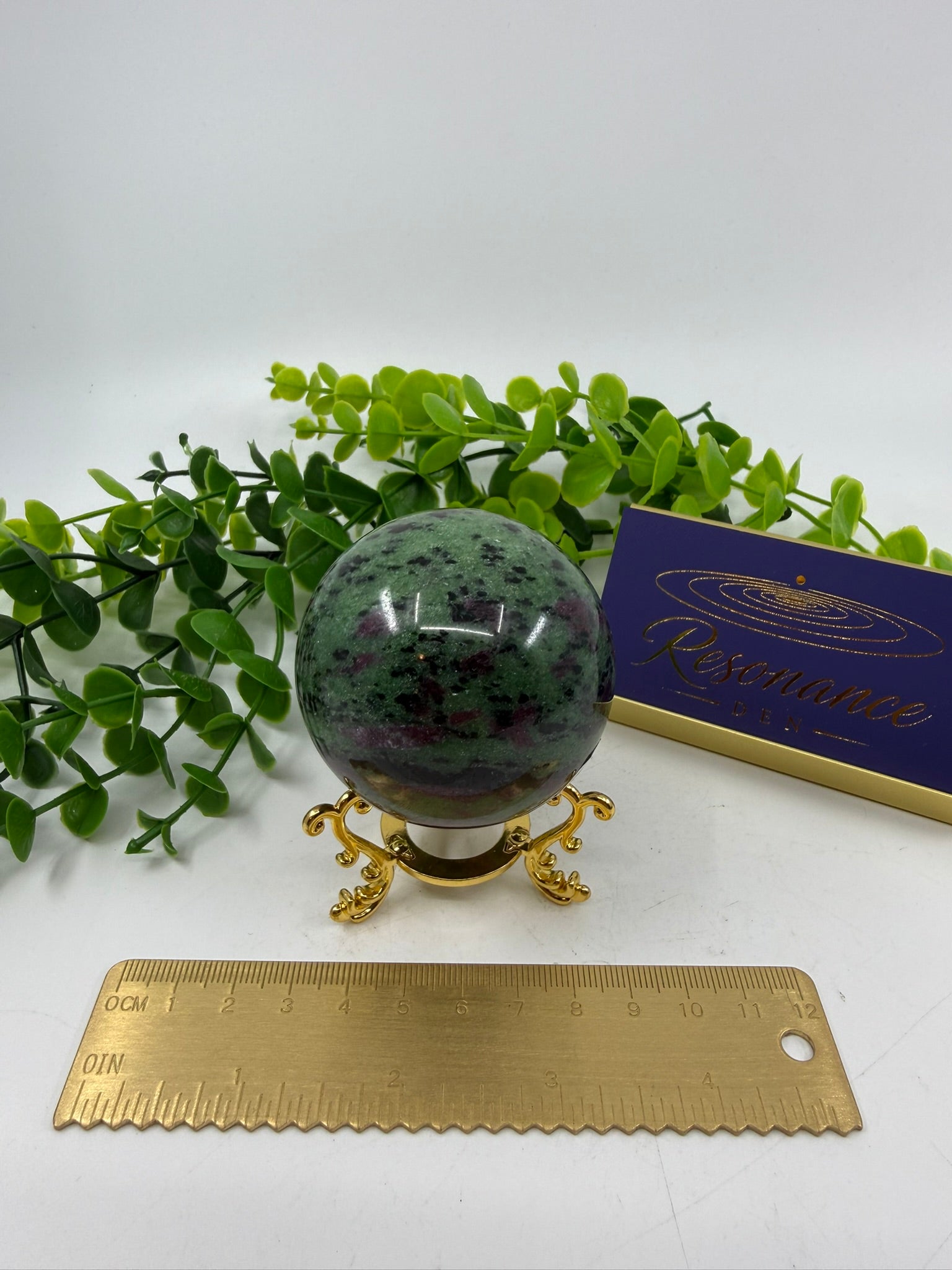 Ruby Zoisite Sphere (Opt F)