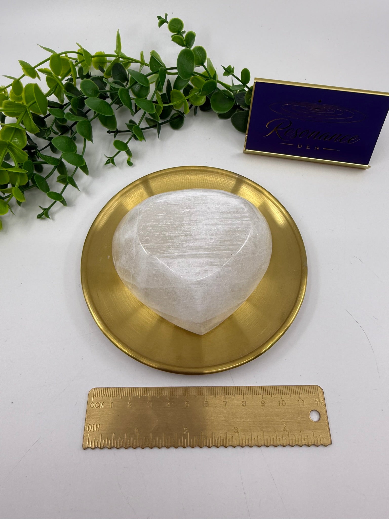 Selenite Heart Trinket Bowl | Intuitively Chosen