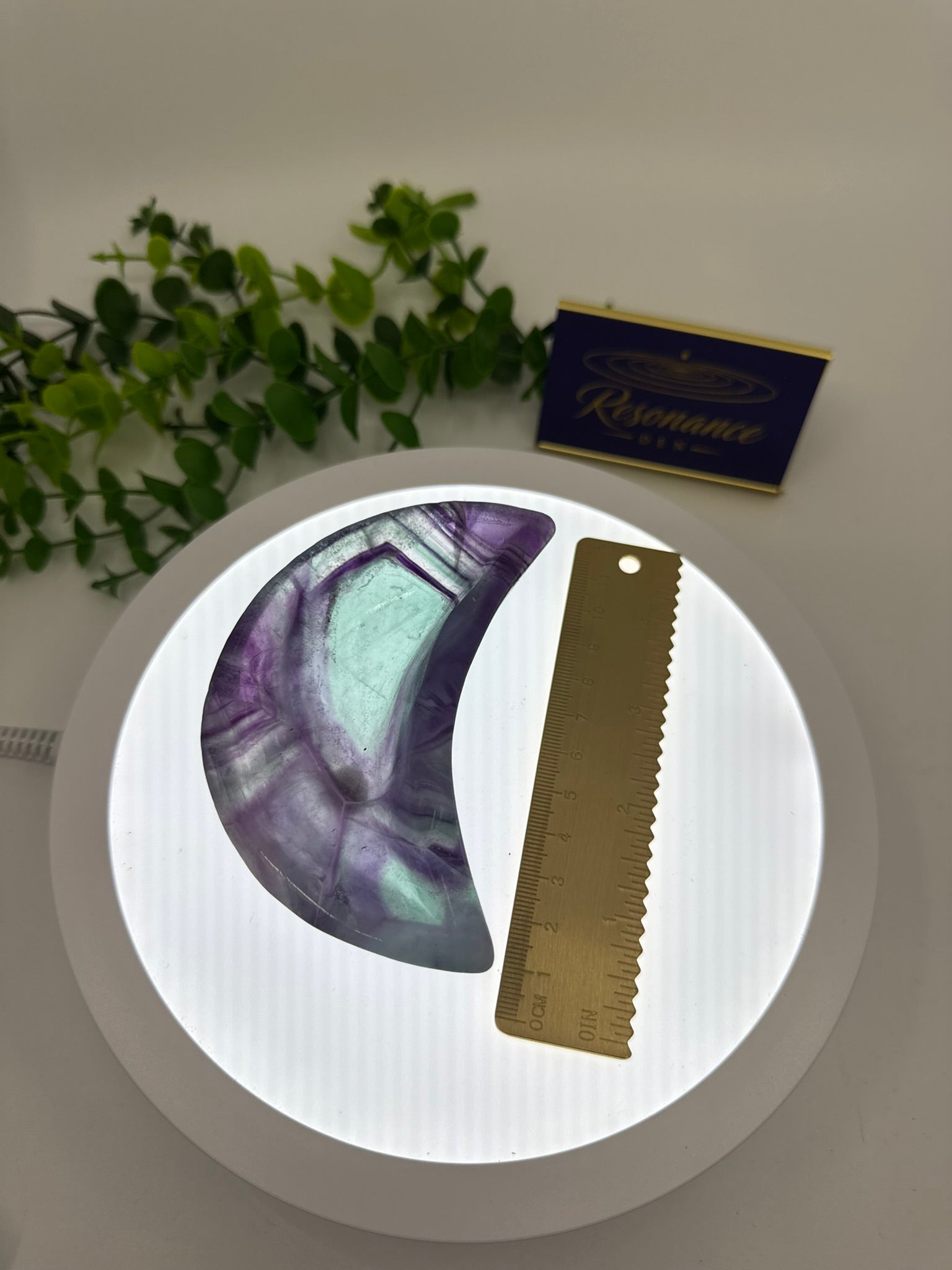 Fluorite Moon Bowl (Opt R)