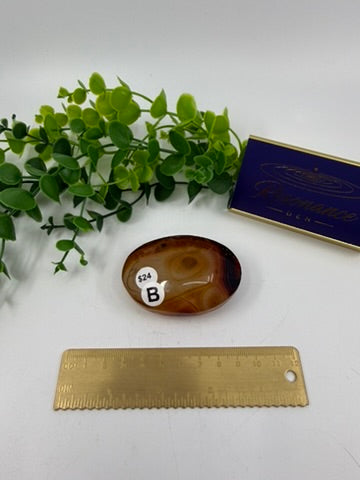 Carnelian Palm Stone (Opt B)