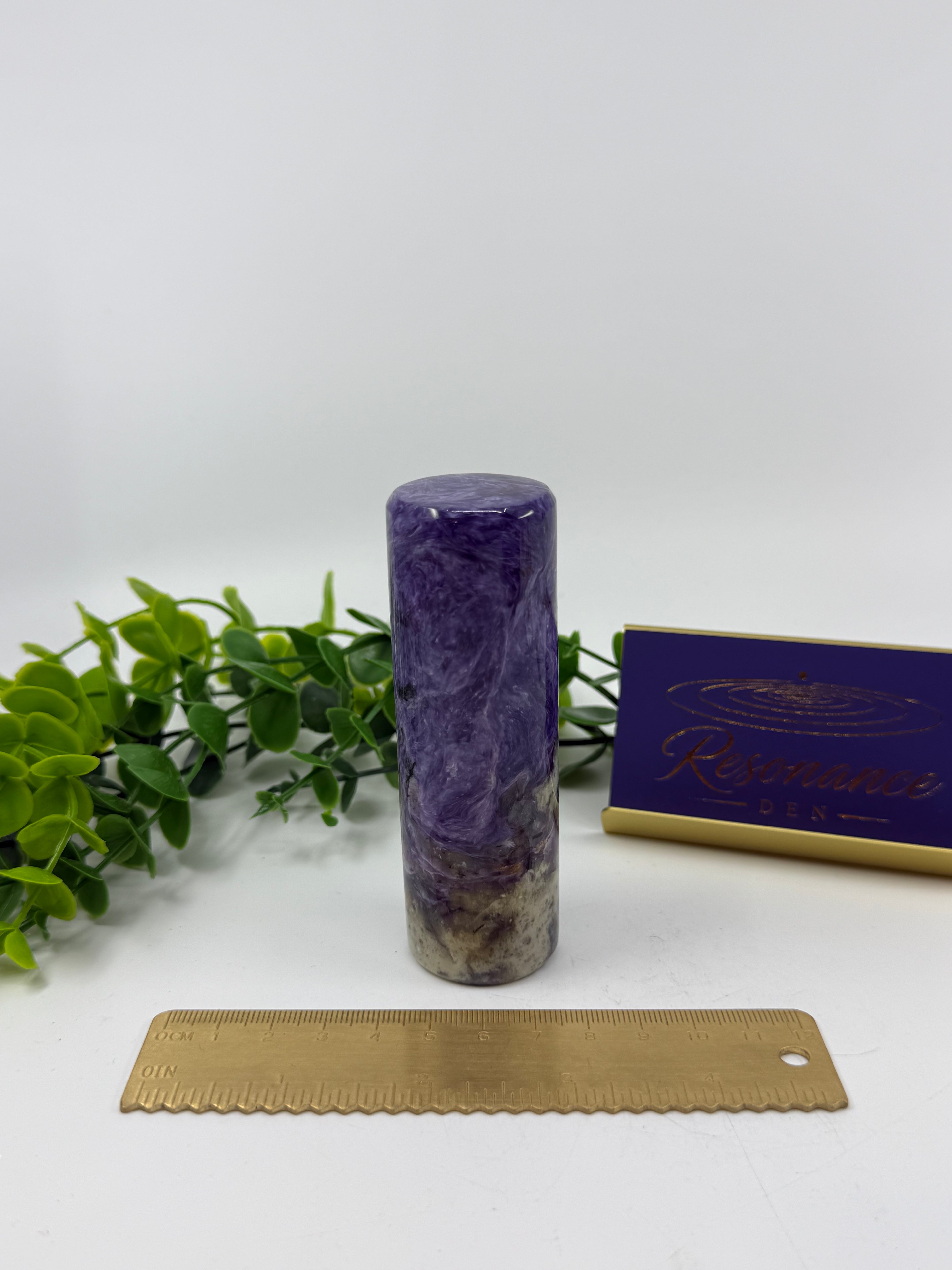 Charoite Palm Charger (Opt B)