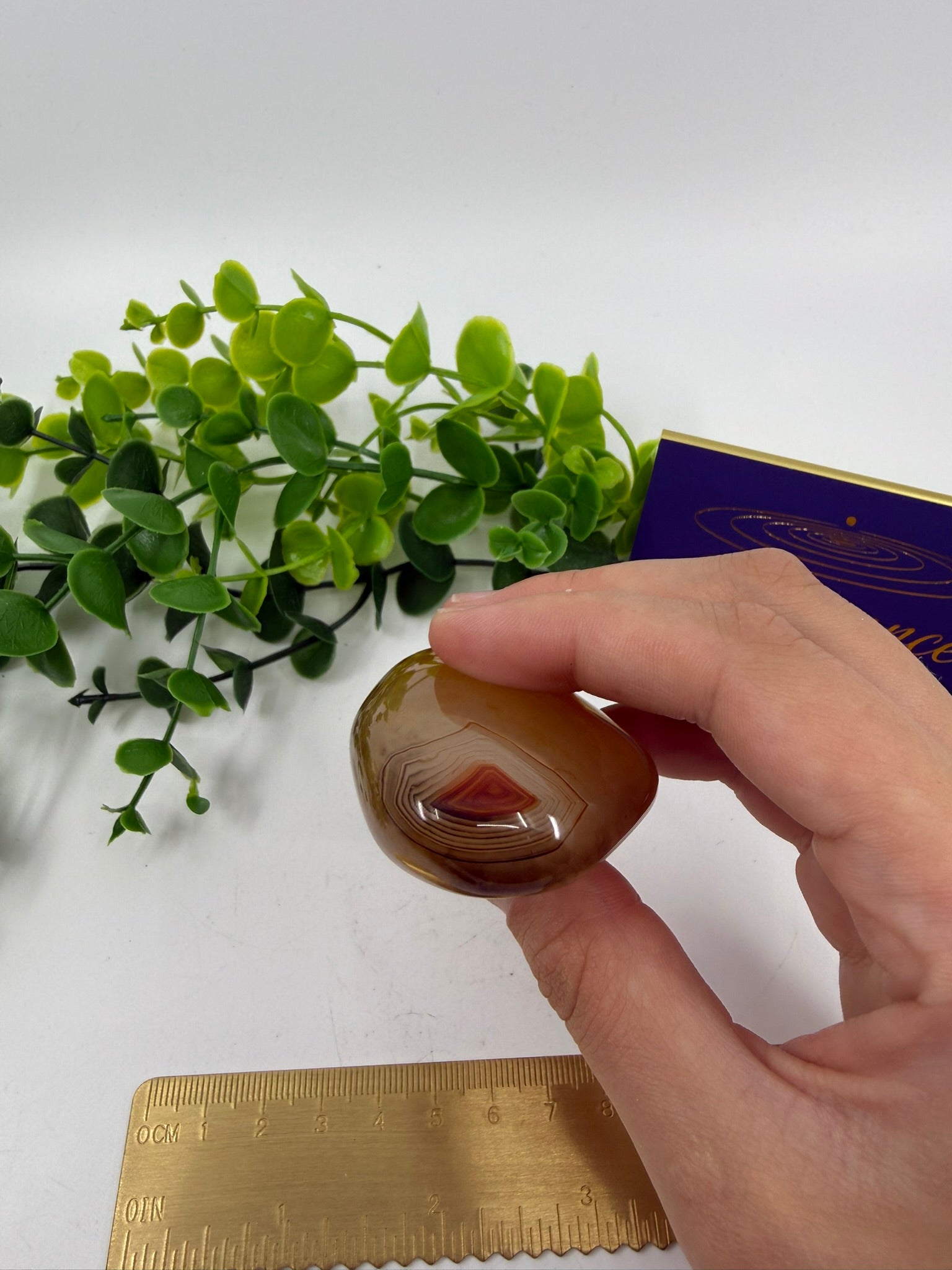 Carnelian Palm Stone (Opt D)