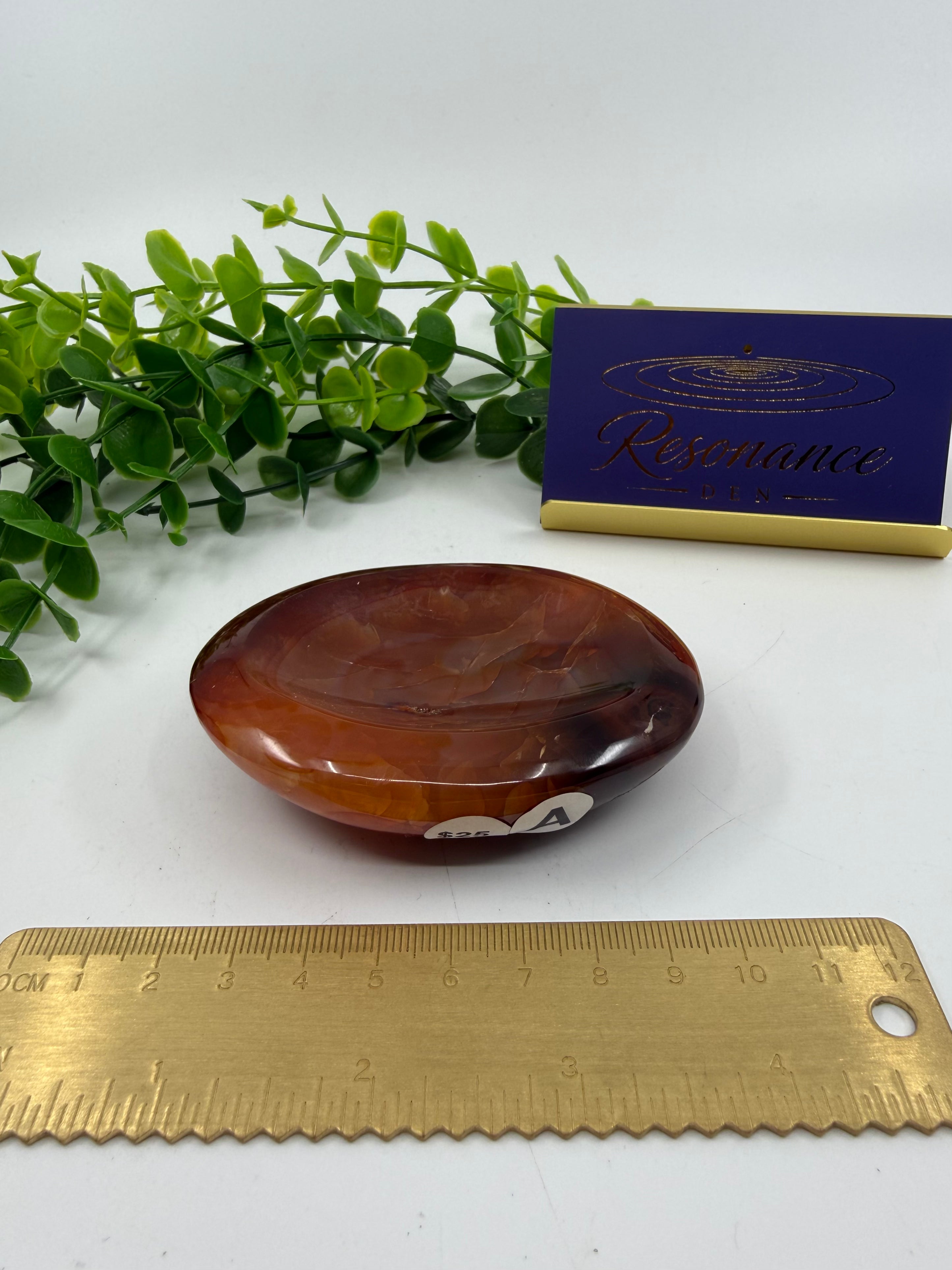 Carnelian Trinket Bowl (Opt A)