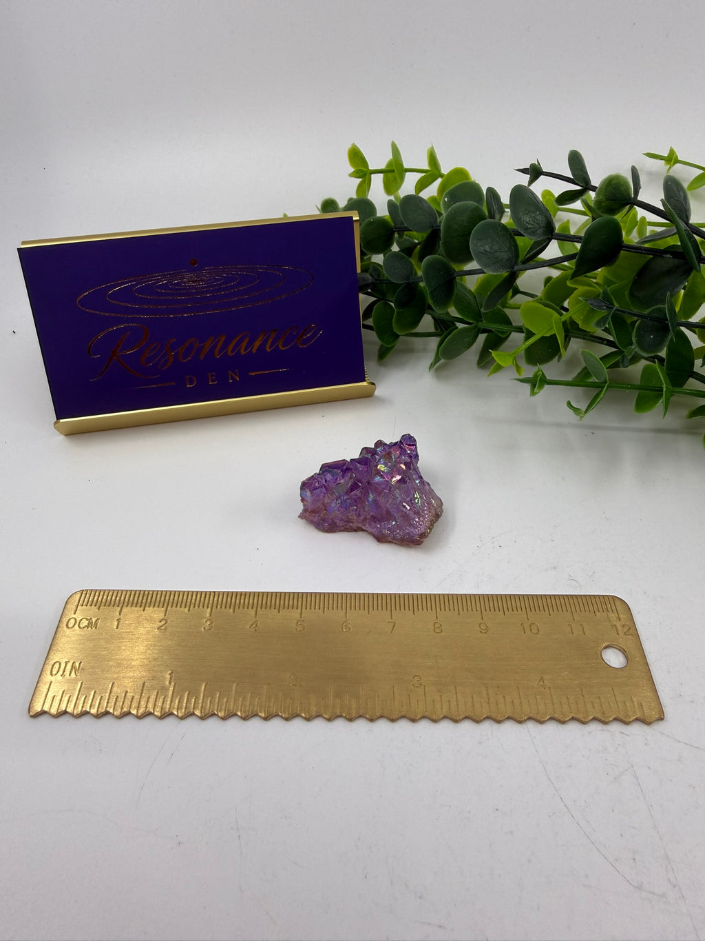 Aura Amethyst Raw Cluster (Opt B)