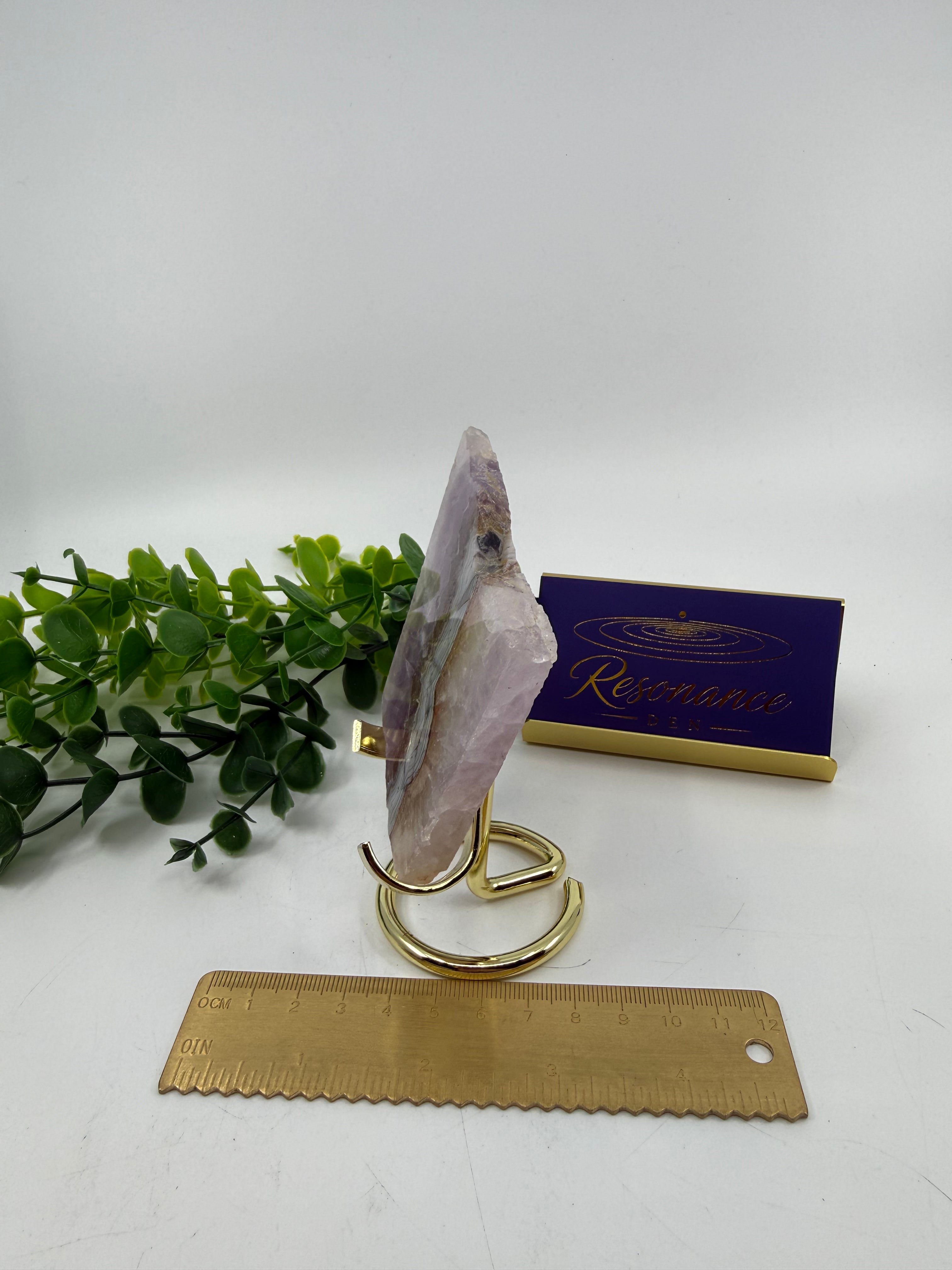 Chevron Amethyst Slab (Opt A)