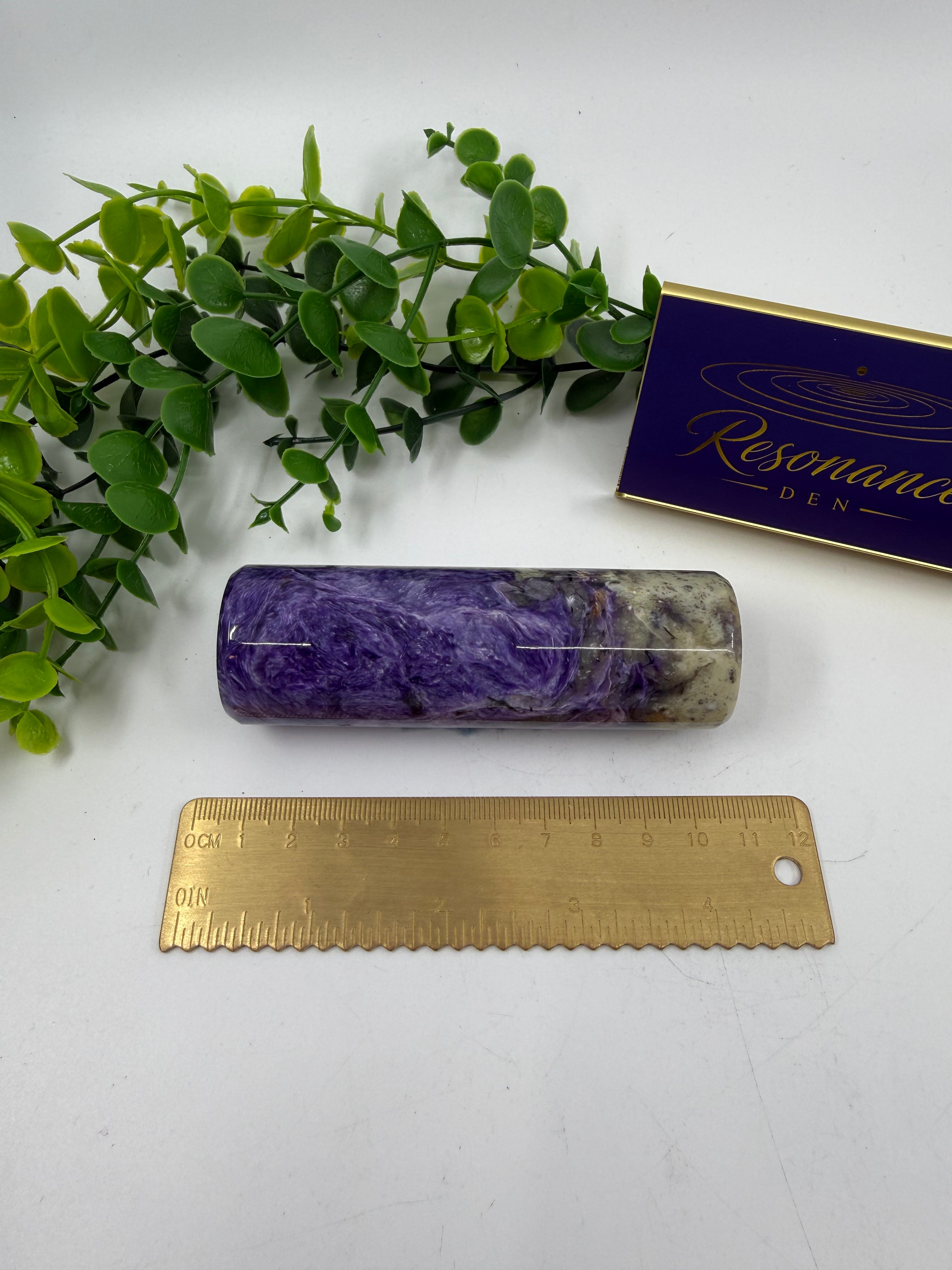 Charoite Palm Charger (Opt B)