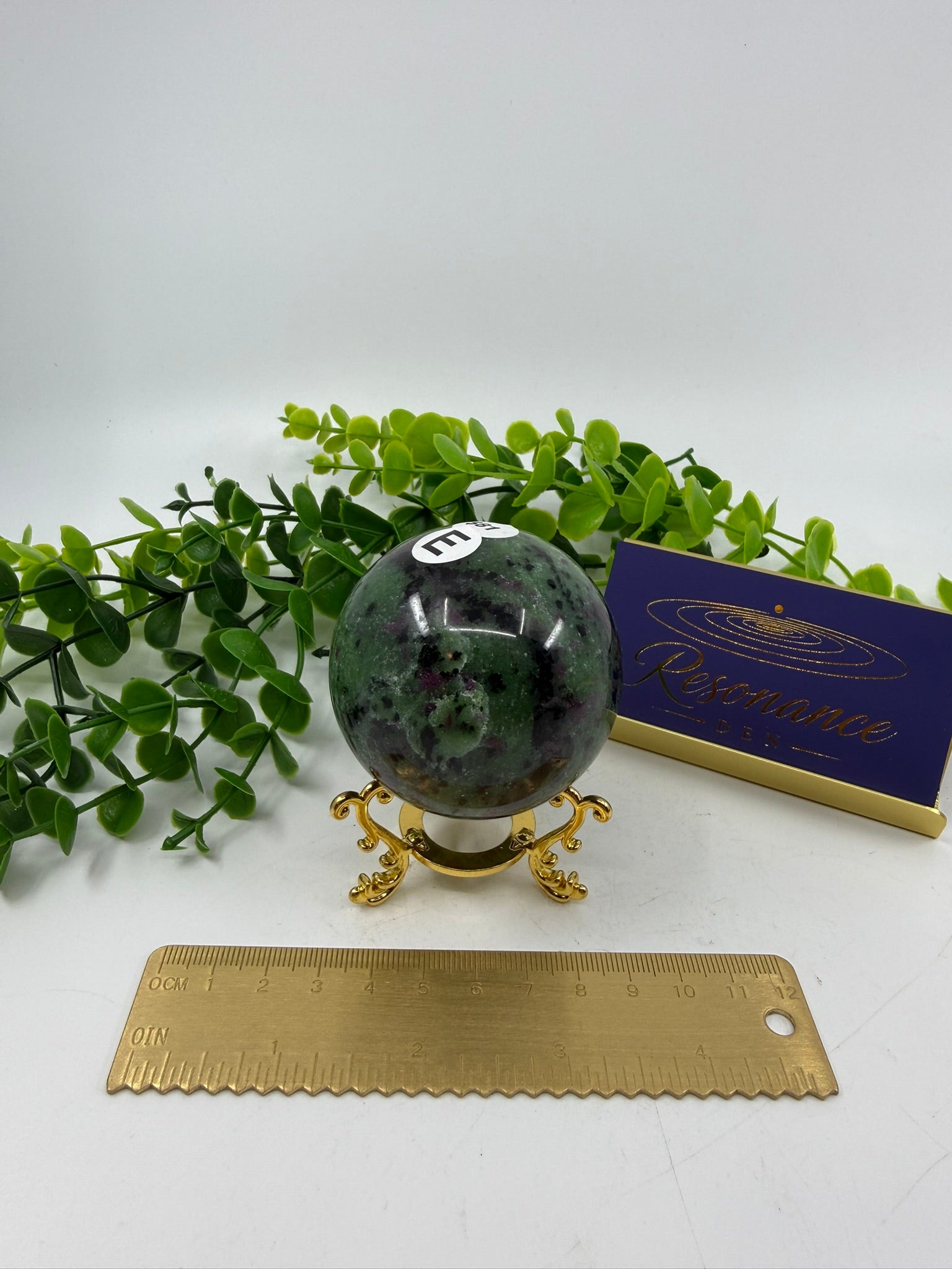 Ruby Zoisite Sphere (Opt E)