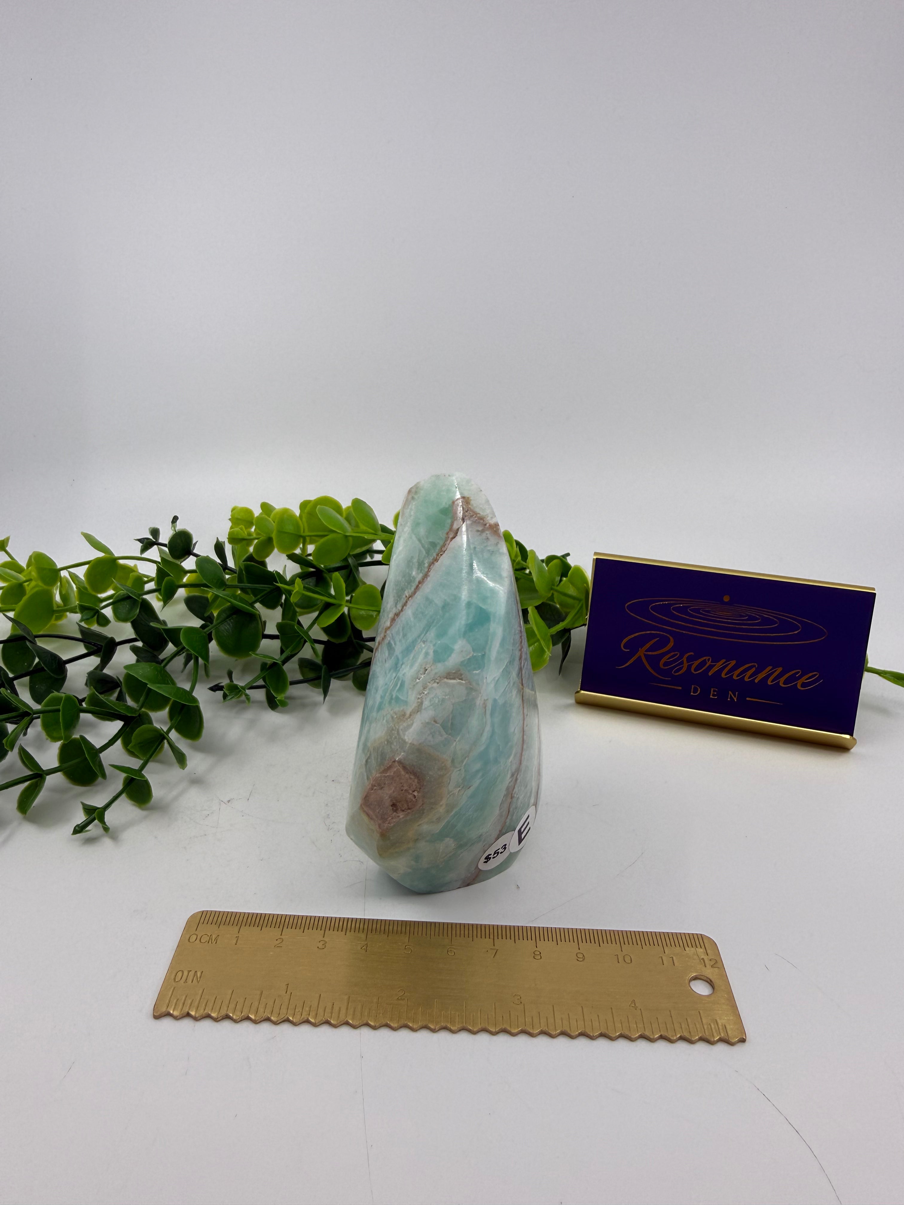 Caribbean Calcite Large Flame (Opt E)
