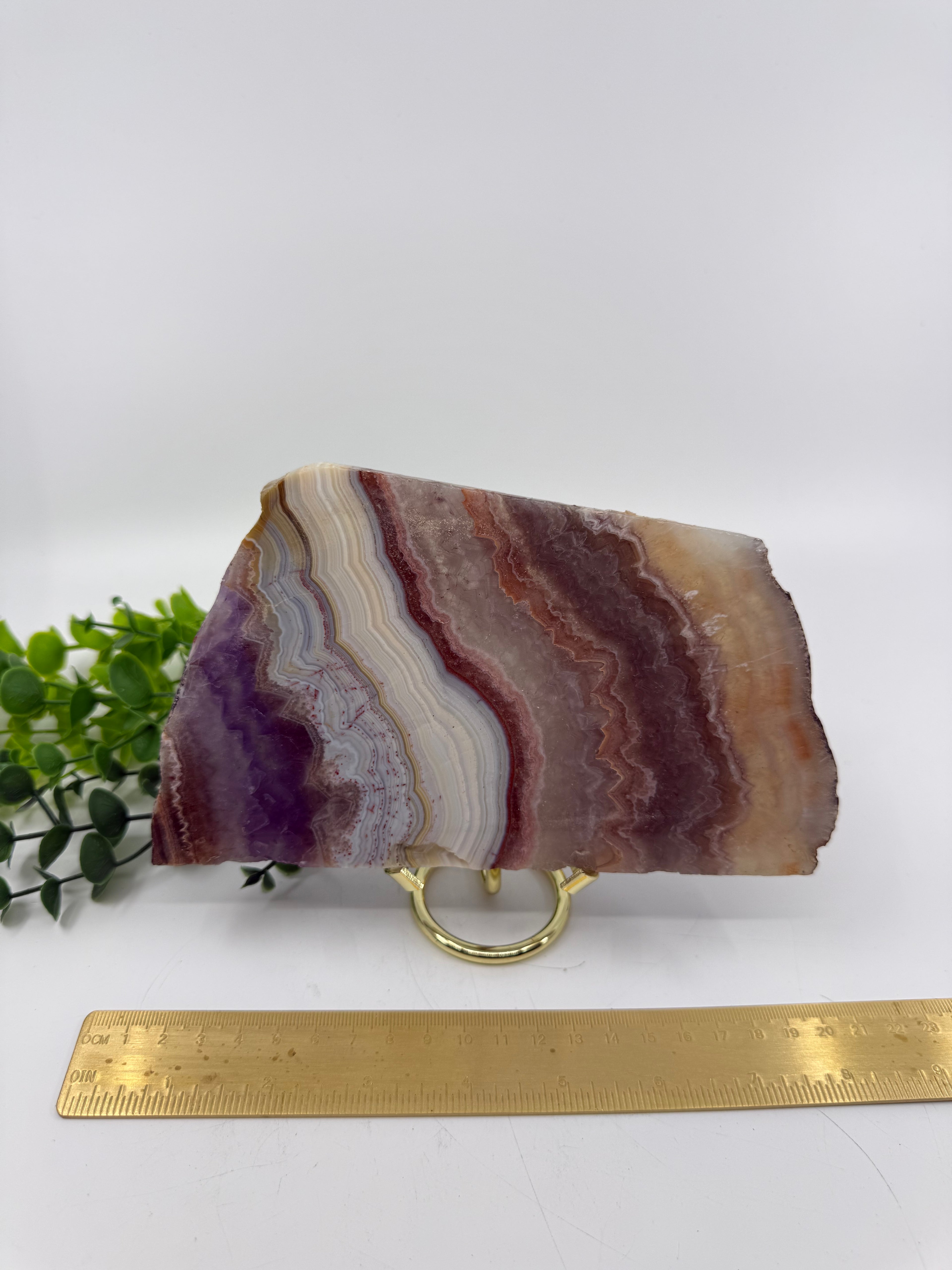 Chevron Amethyst Slab (Opt B)