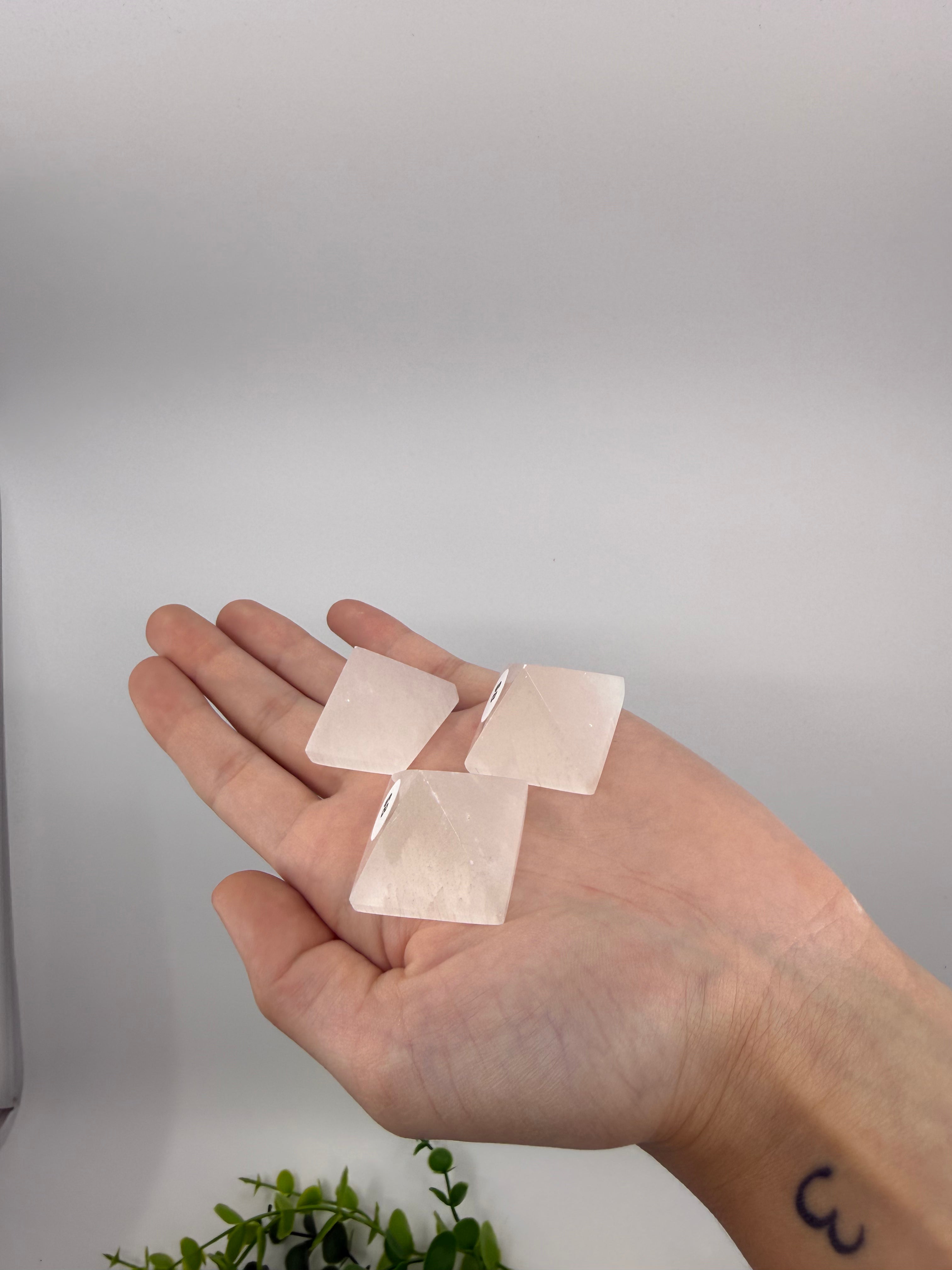 Selenite Mini Pyramid | Intuitively Chosen