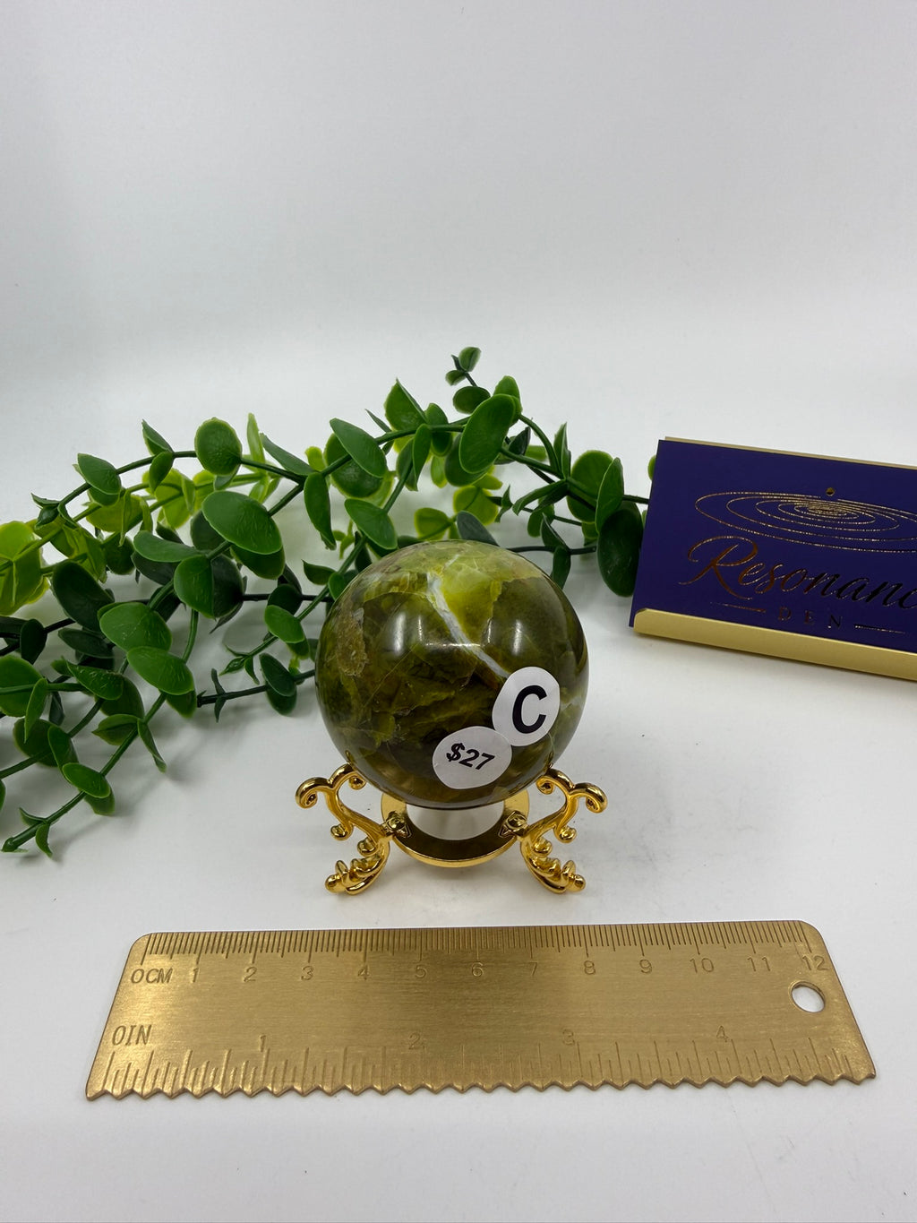 Green Opal Sphere (Opt C)