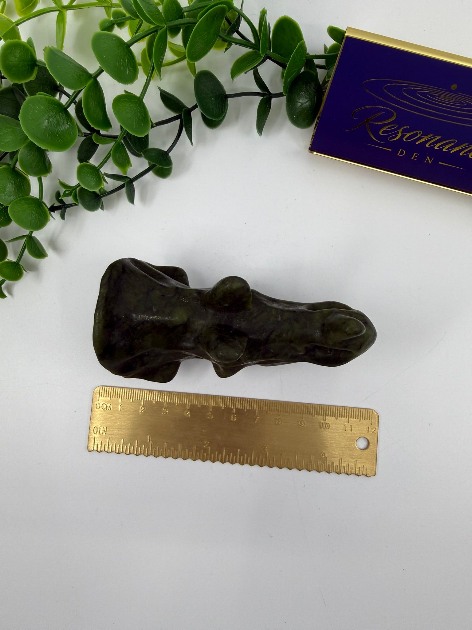 Jade Dinosaur Skull