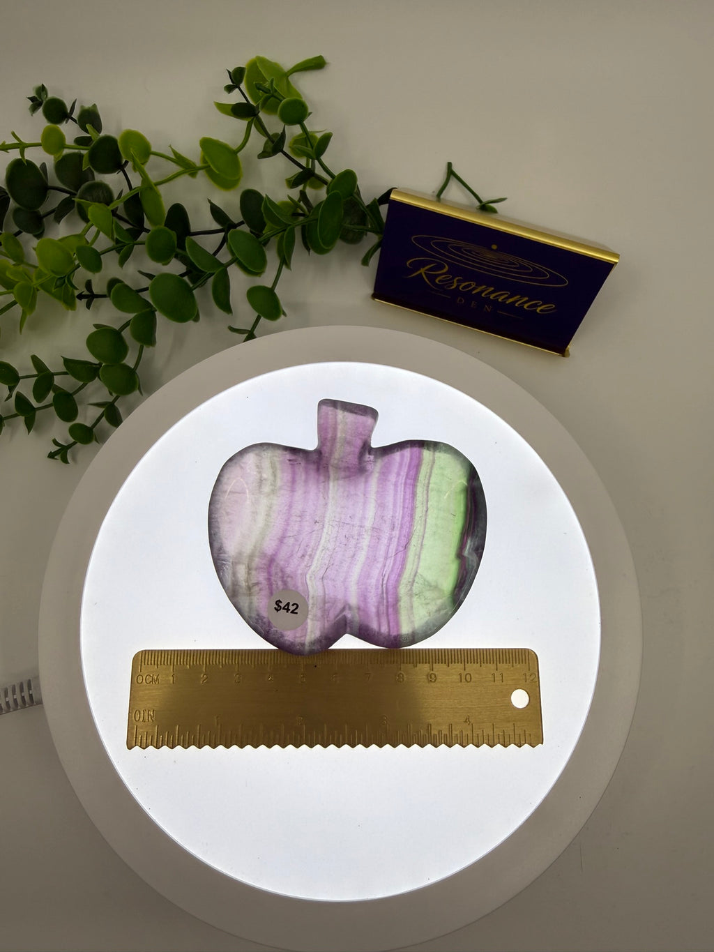 Fluorite Apple Bowl (Opt P)