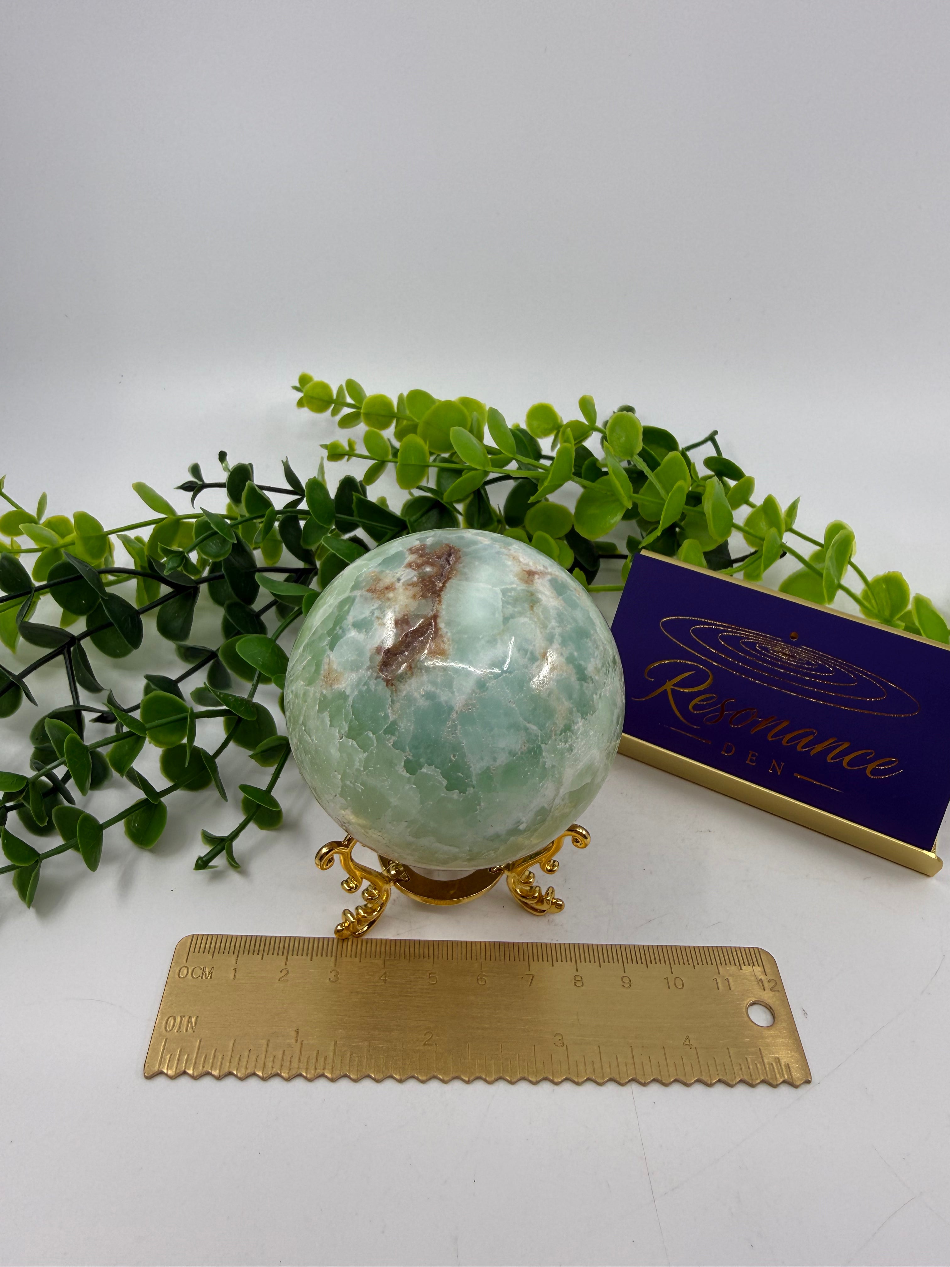 Caribbean Calcite Sphere (Opt E)