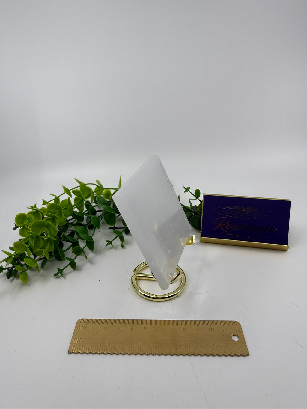 Selenite Coaster Slab | Intuitively Chosen
