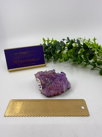 Aura Amethyst Raw Cluster (Opt D)
