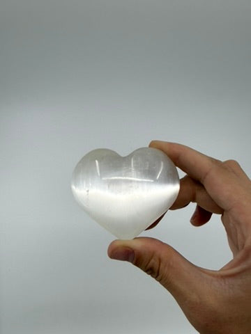 Selenite Heart (Opt D)
