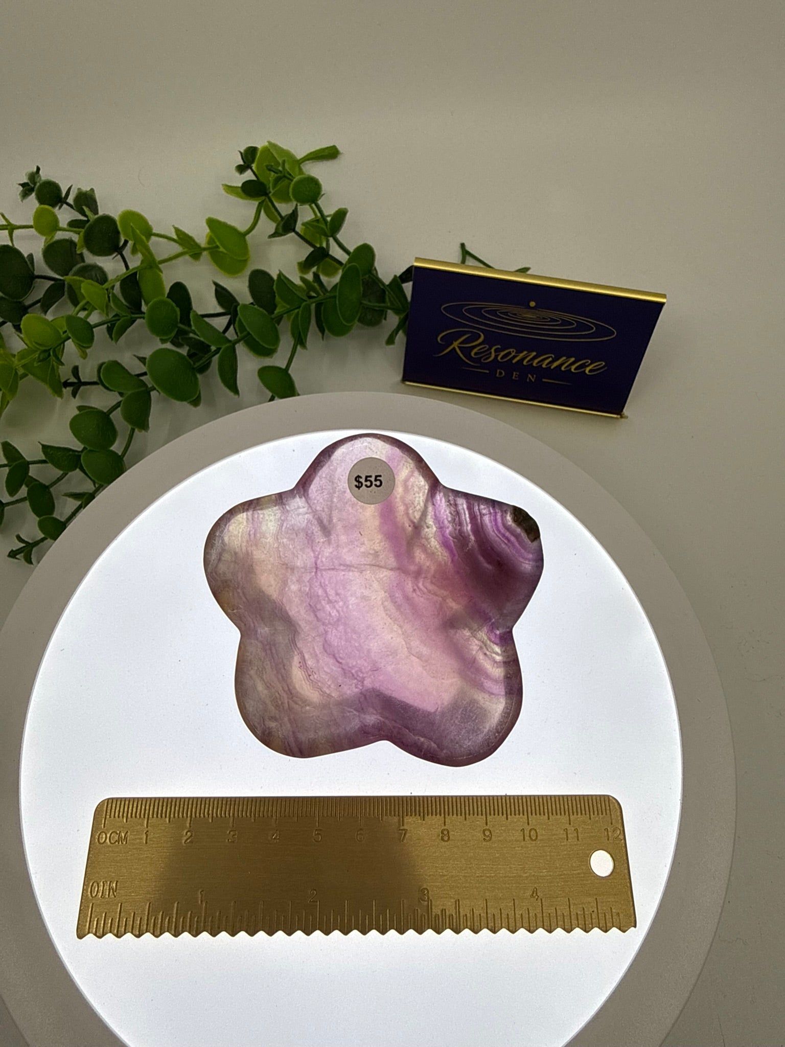 Fluorite Flower Bowl (Opt L)