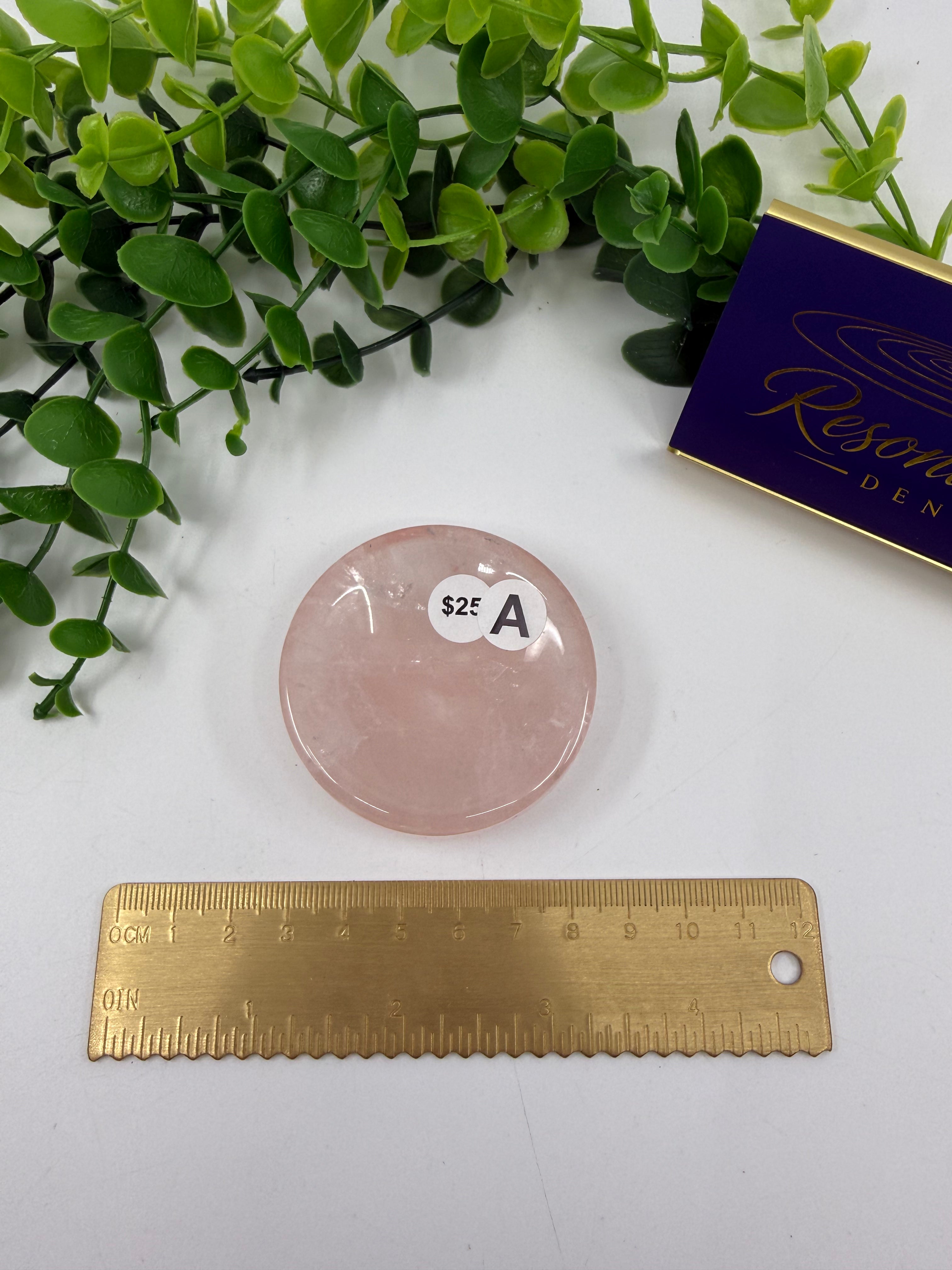 Rose Quartz Offering Bowl (Opt A)