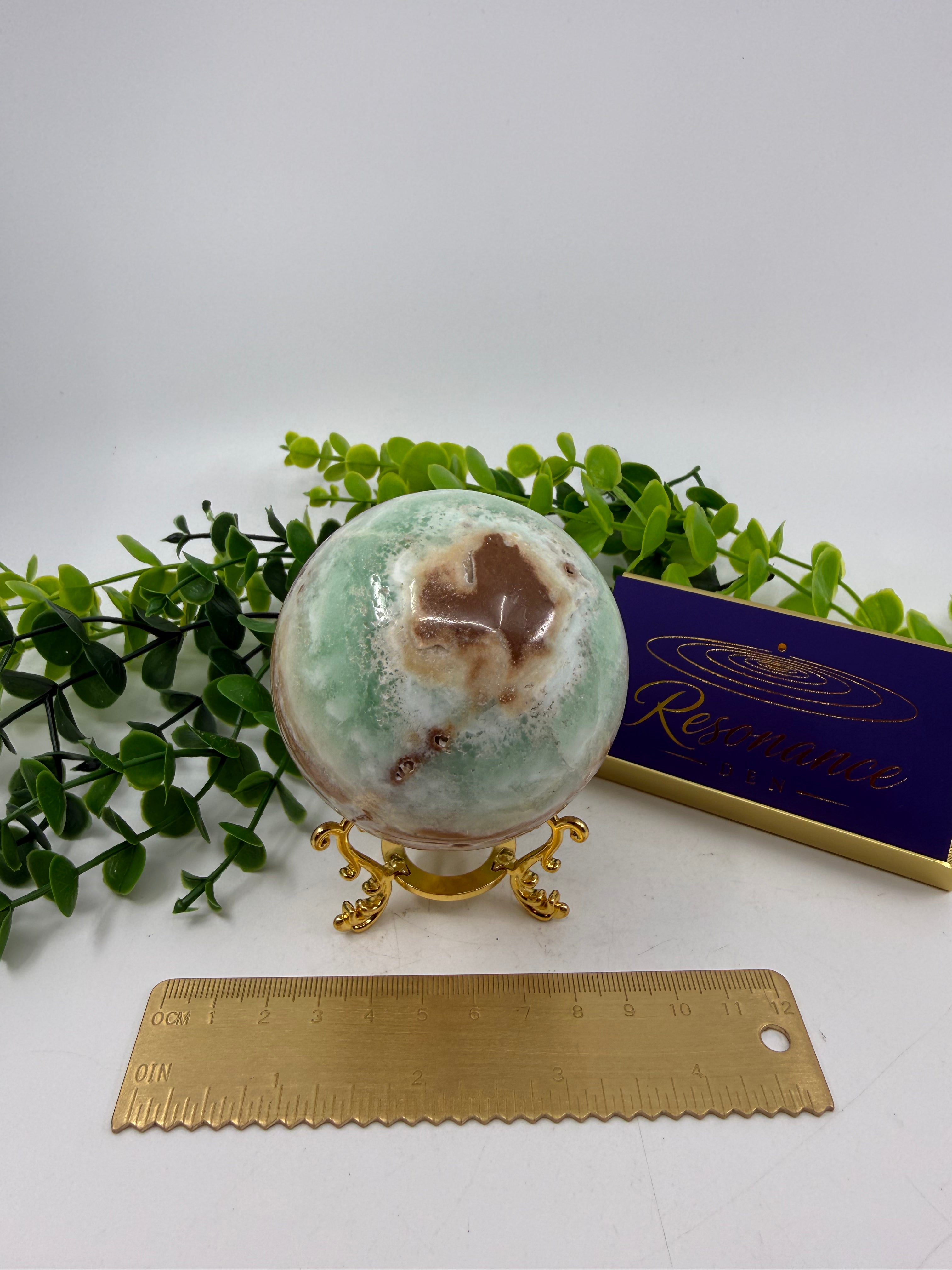 Caribbean Calcite Sphere (Opt F)