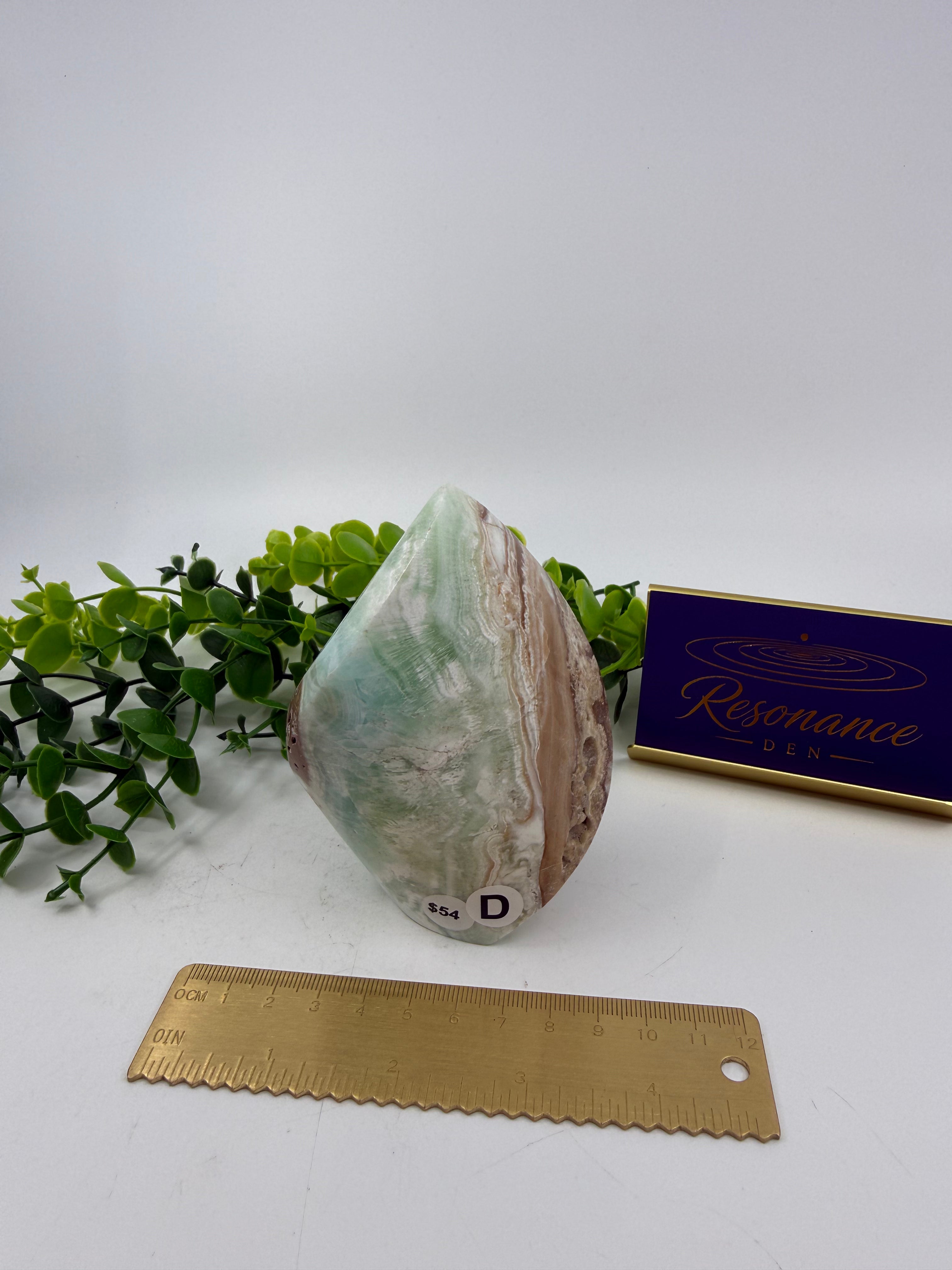 Caribbean Calcite Large Flame (Opt D)