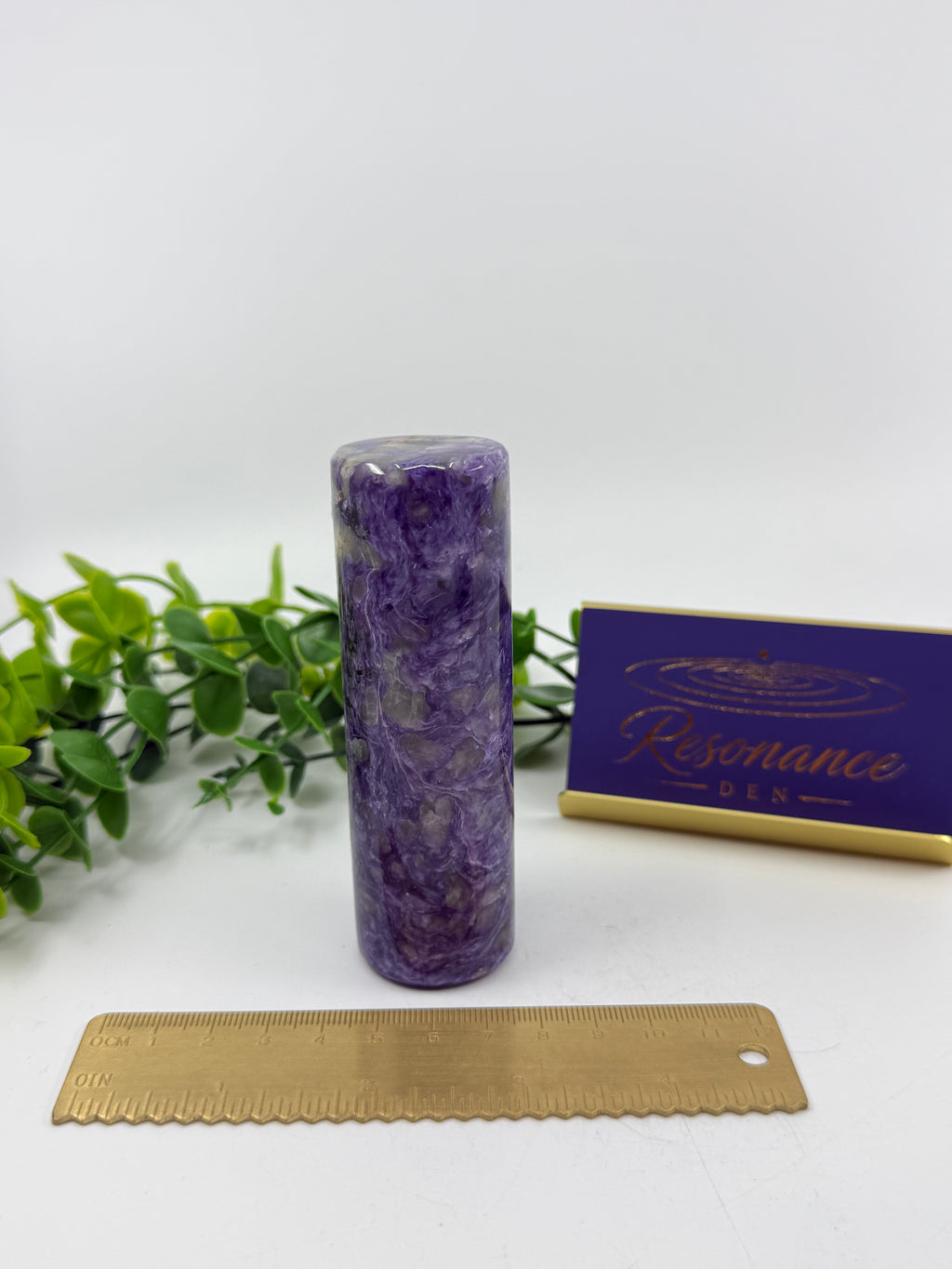Charoite Palm Charger (Opt C)