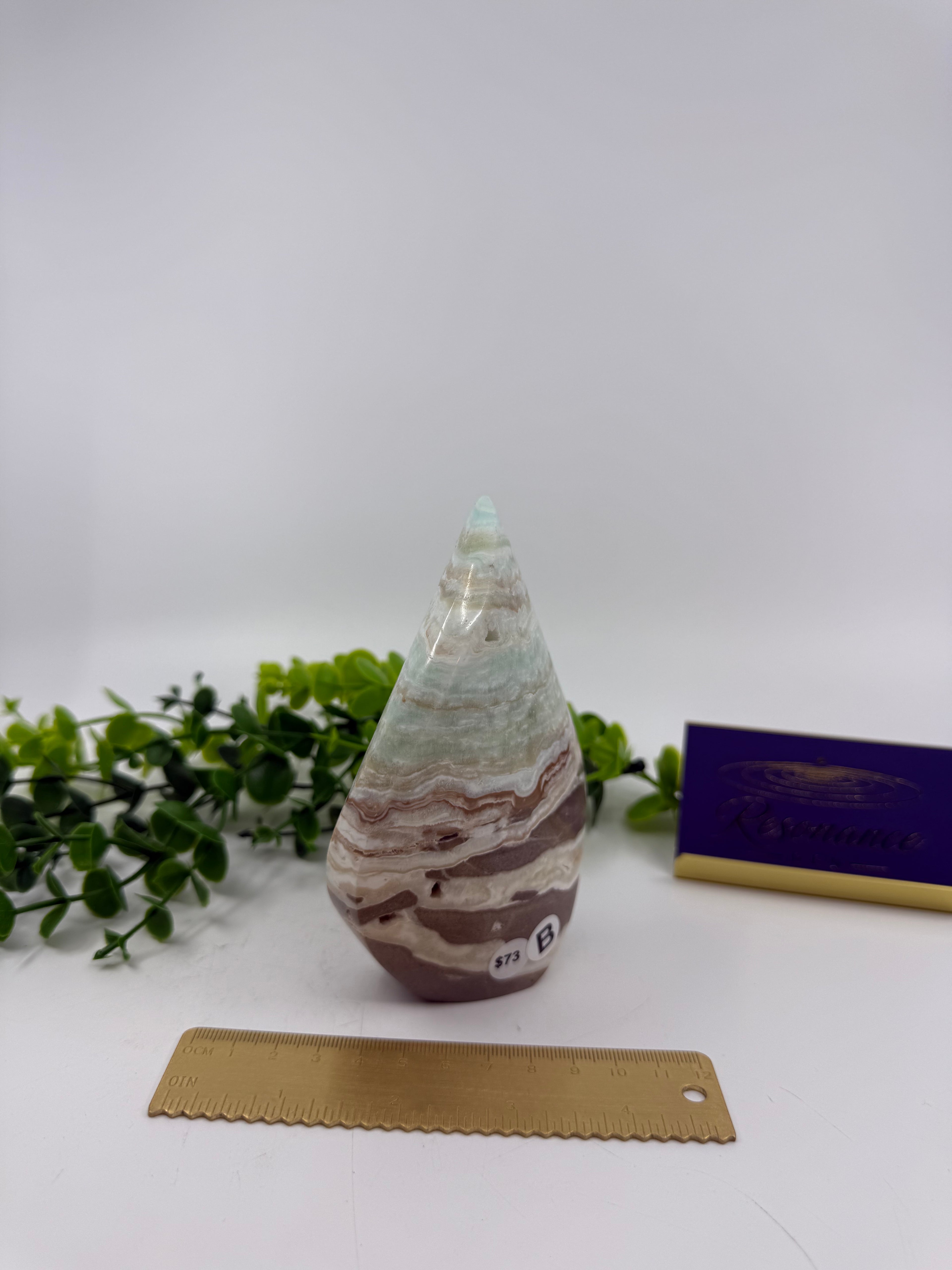 Caribbean Calcite Large Flame (Opt B)