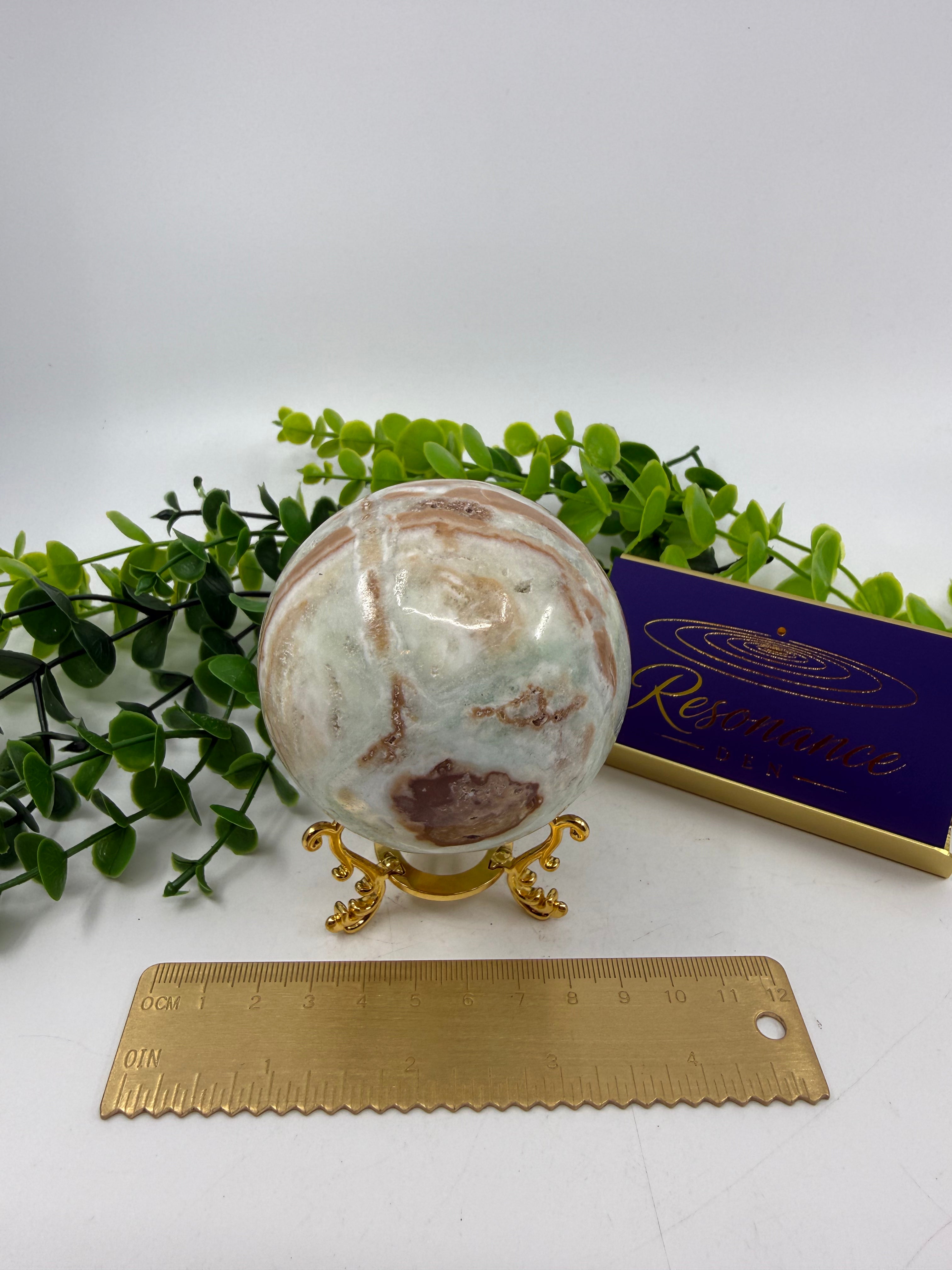 Caribbean Calcite Sphere (Opt F)