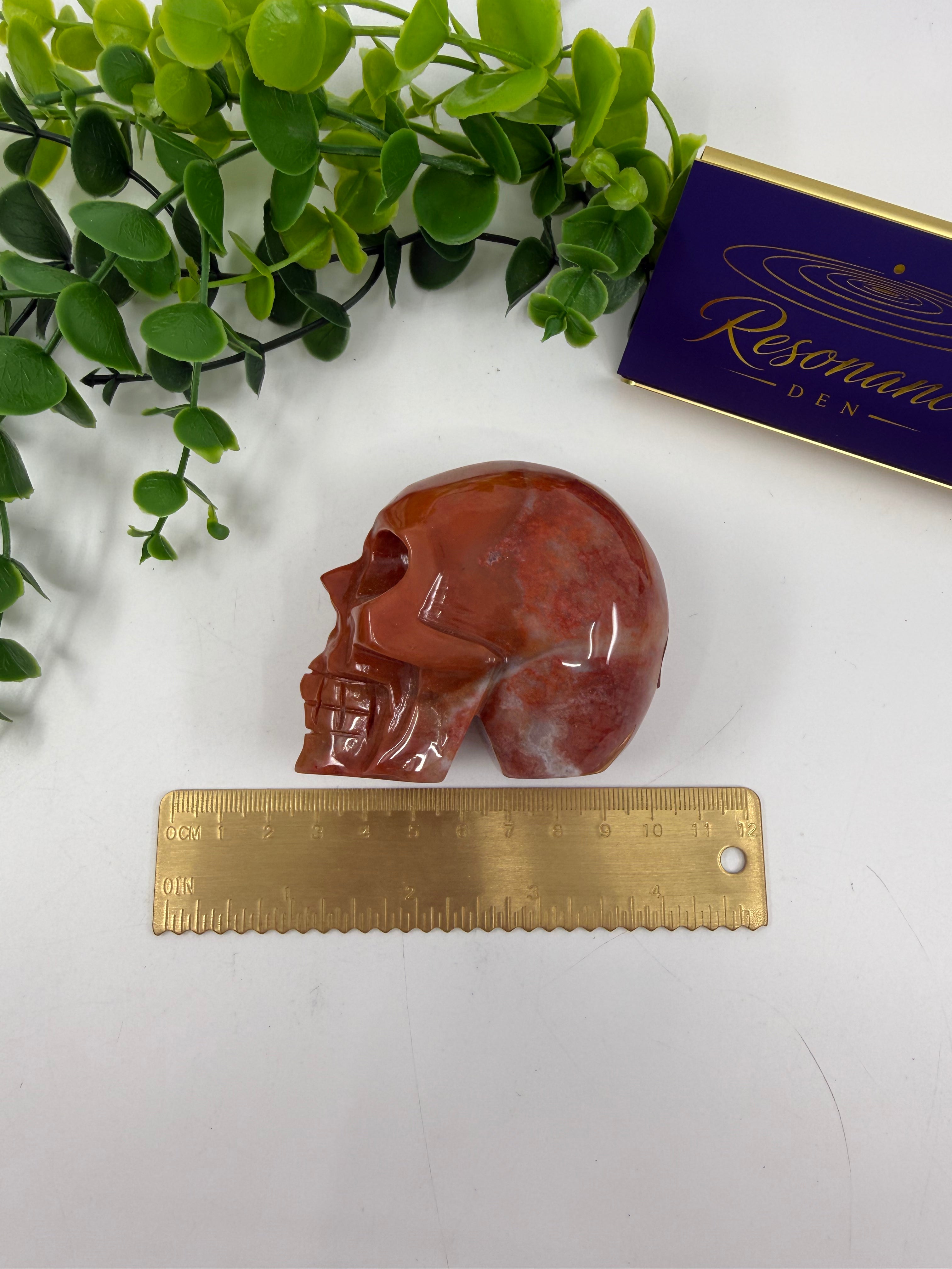 Carnelian Small Skull