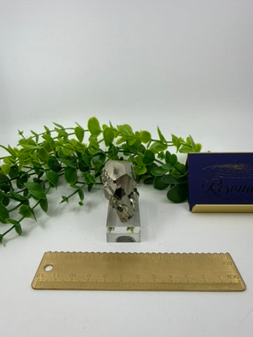 Raw Pyrite Cluster | On stand (Opt C)