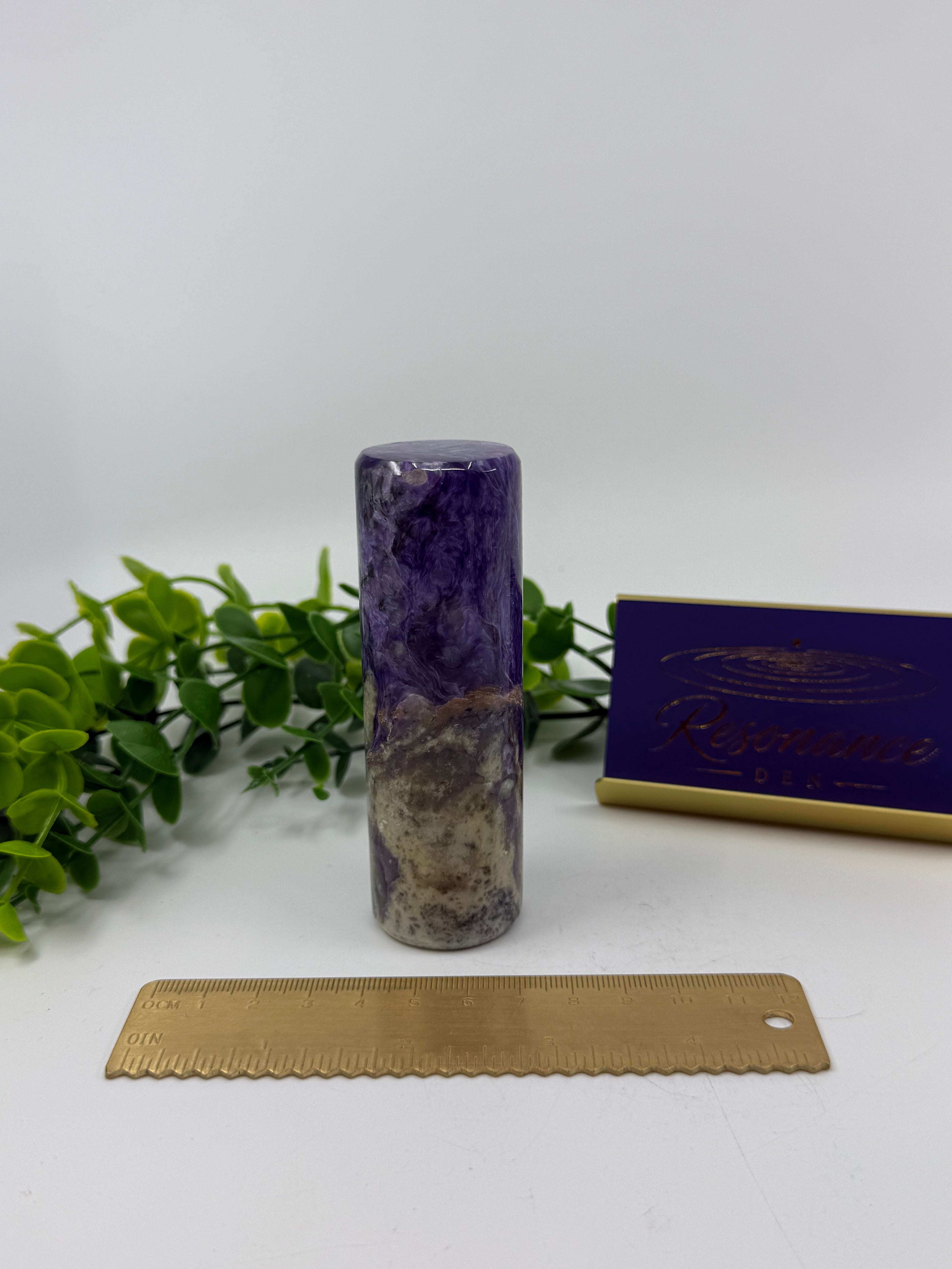 Charoite Palm Charger (Opt B)