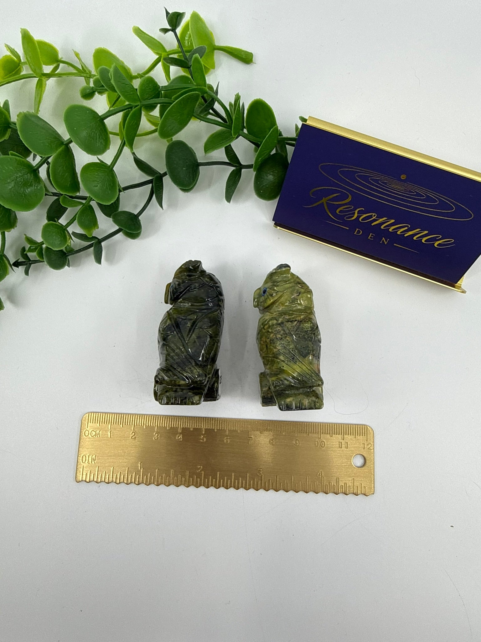 Green Opal Owls (Opt A & B)