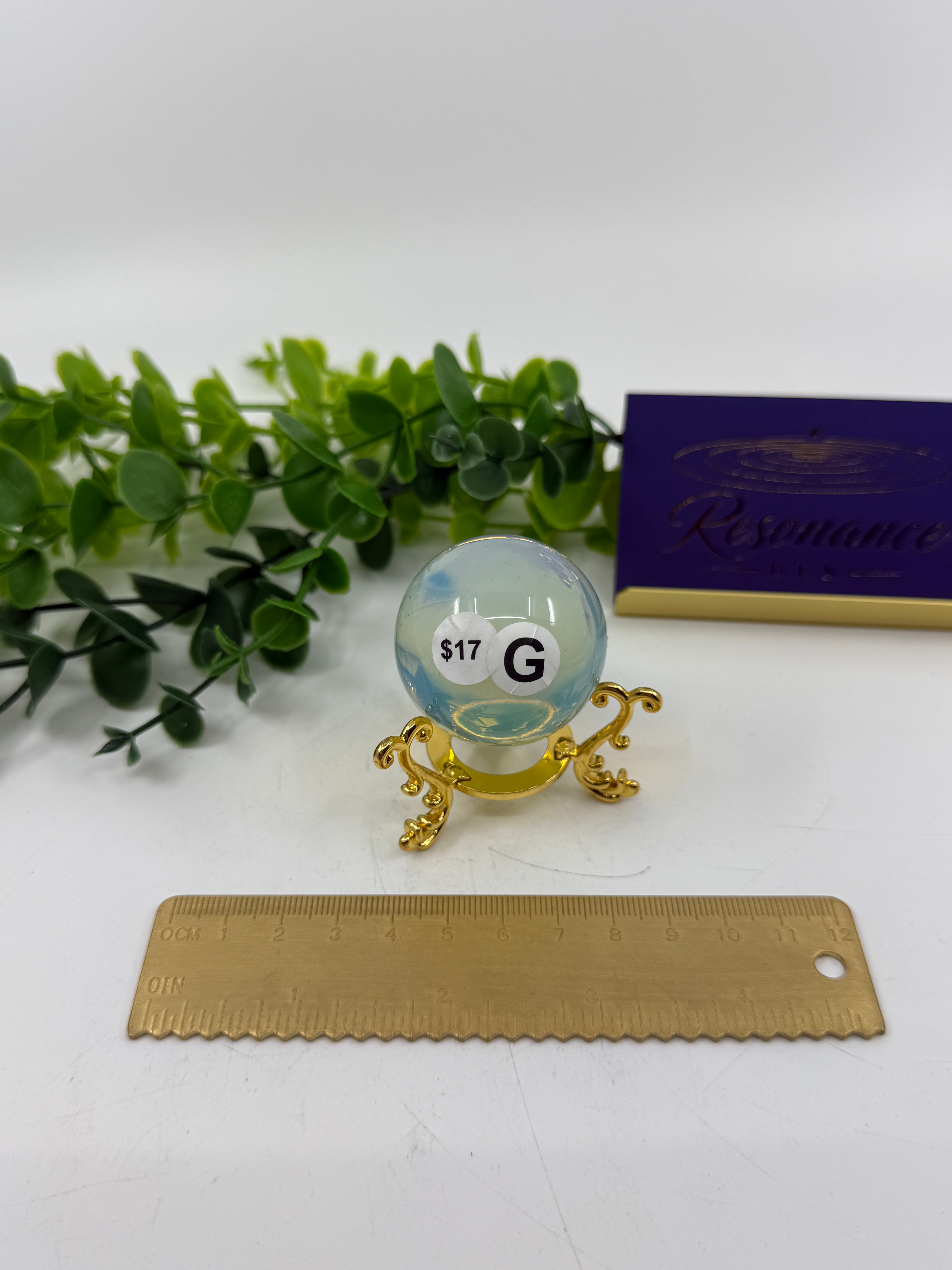 Opalite Mini Sphere (Opt G)
