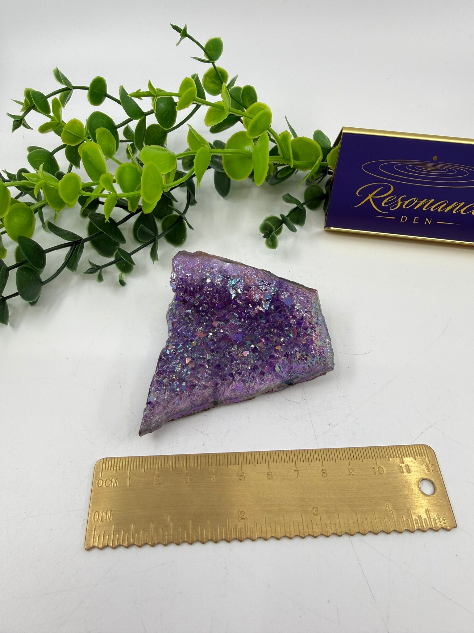 Aura Amethyst Raw Cluster (Opt C)