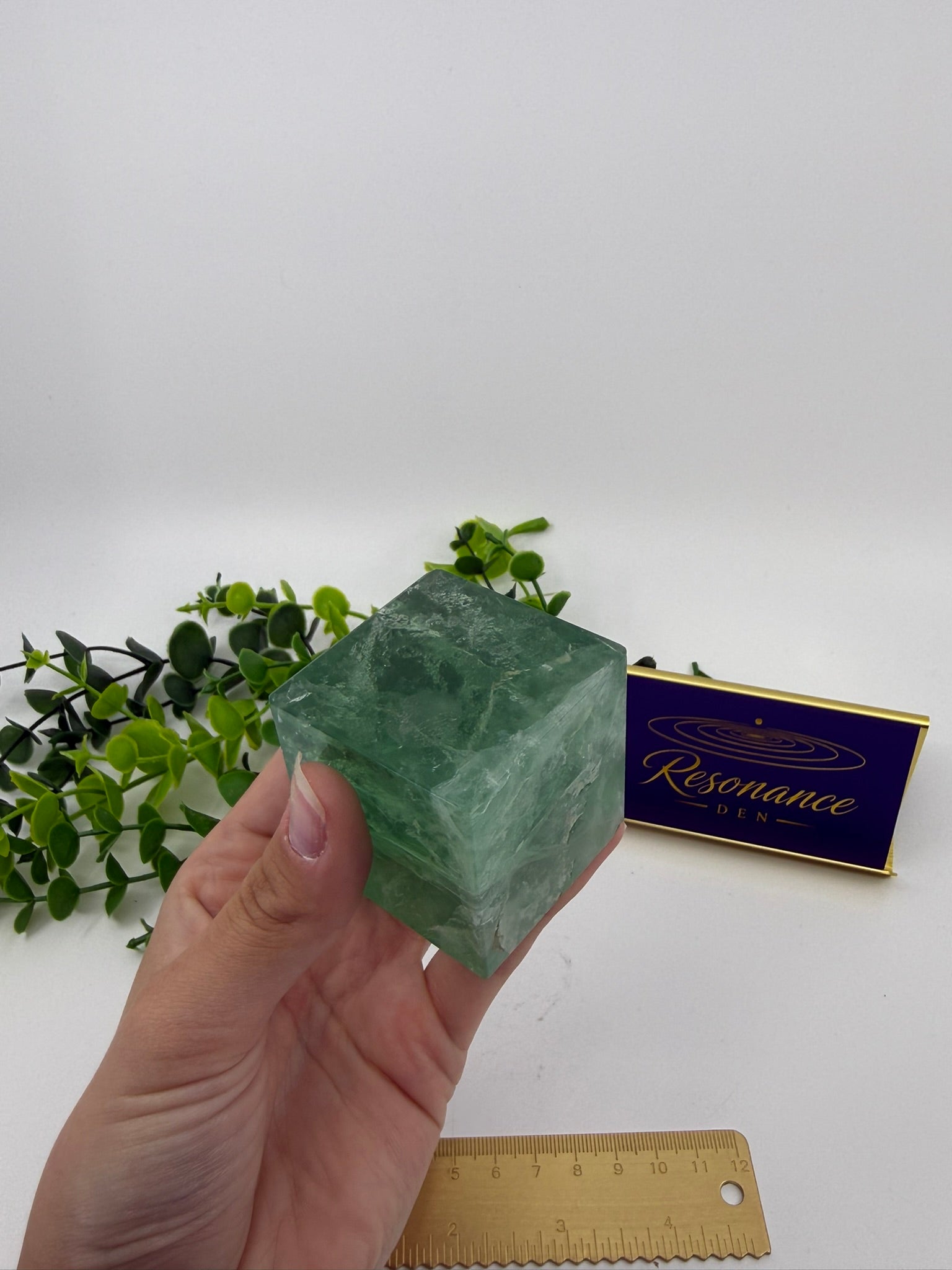 Fluorite Cube