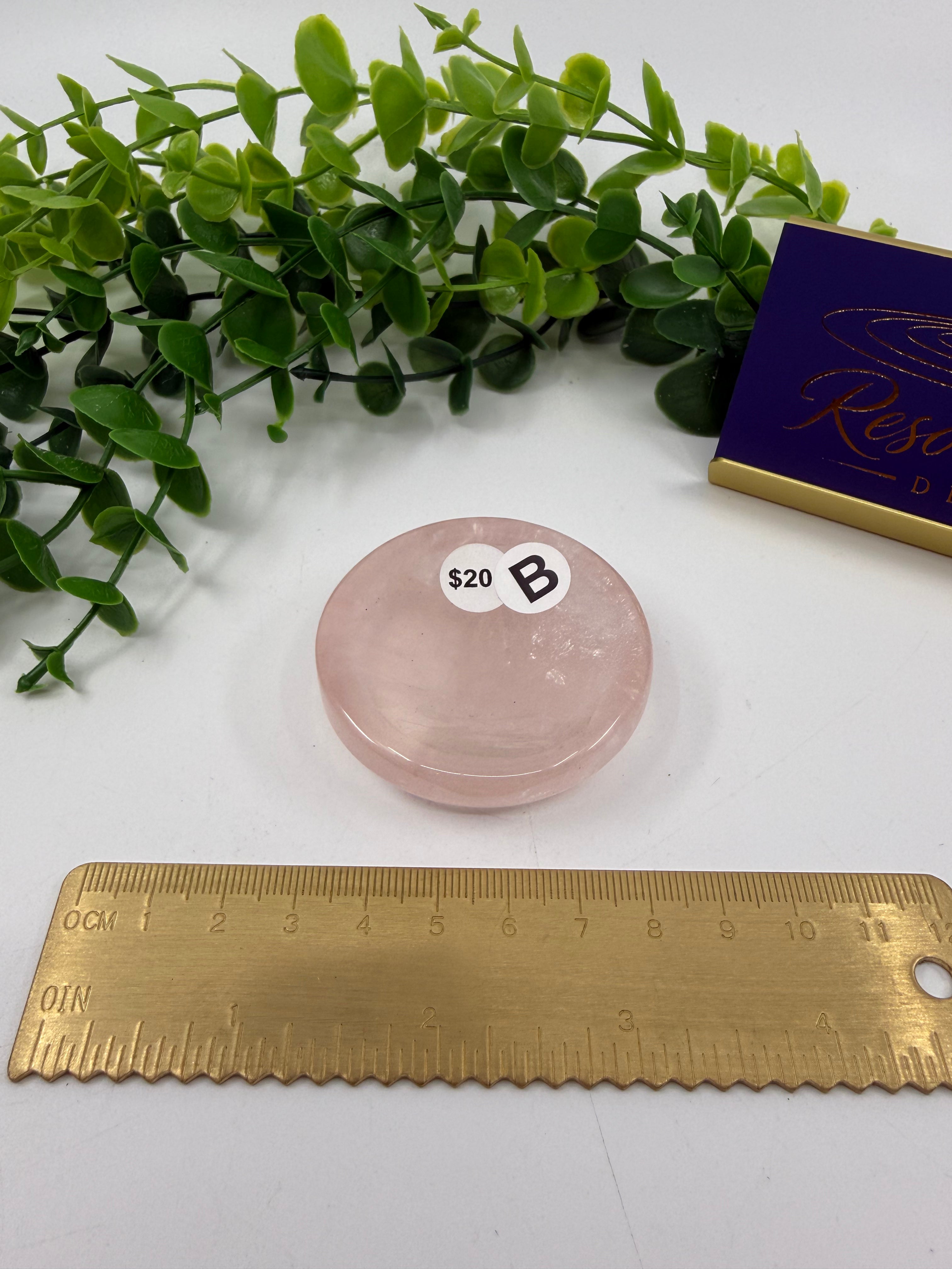 Rose Quartz Offering Bowl (Opt B)