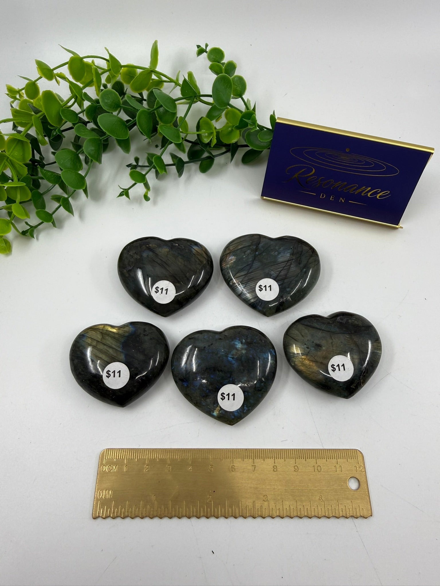 Labradorite Heart | Intuitively Chosen