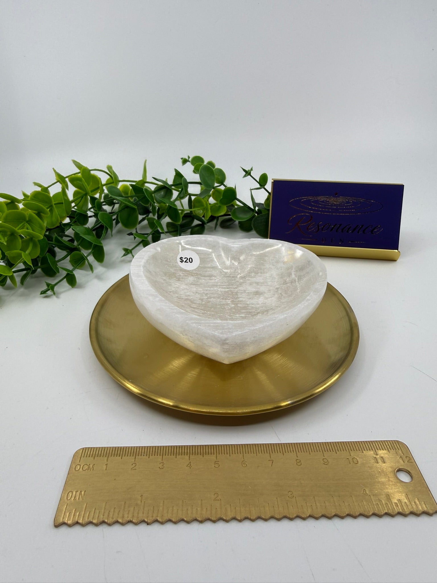Selenite Heart Trinket Bowl | Intuitively Chosen