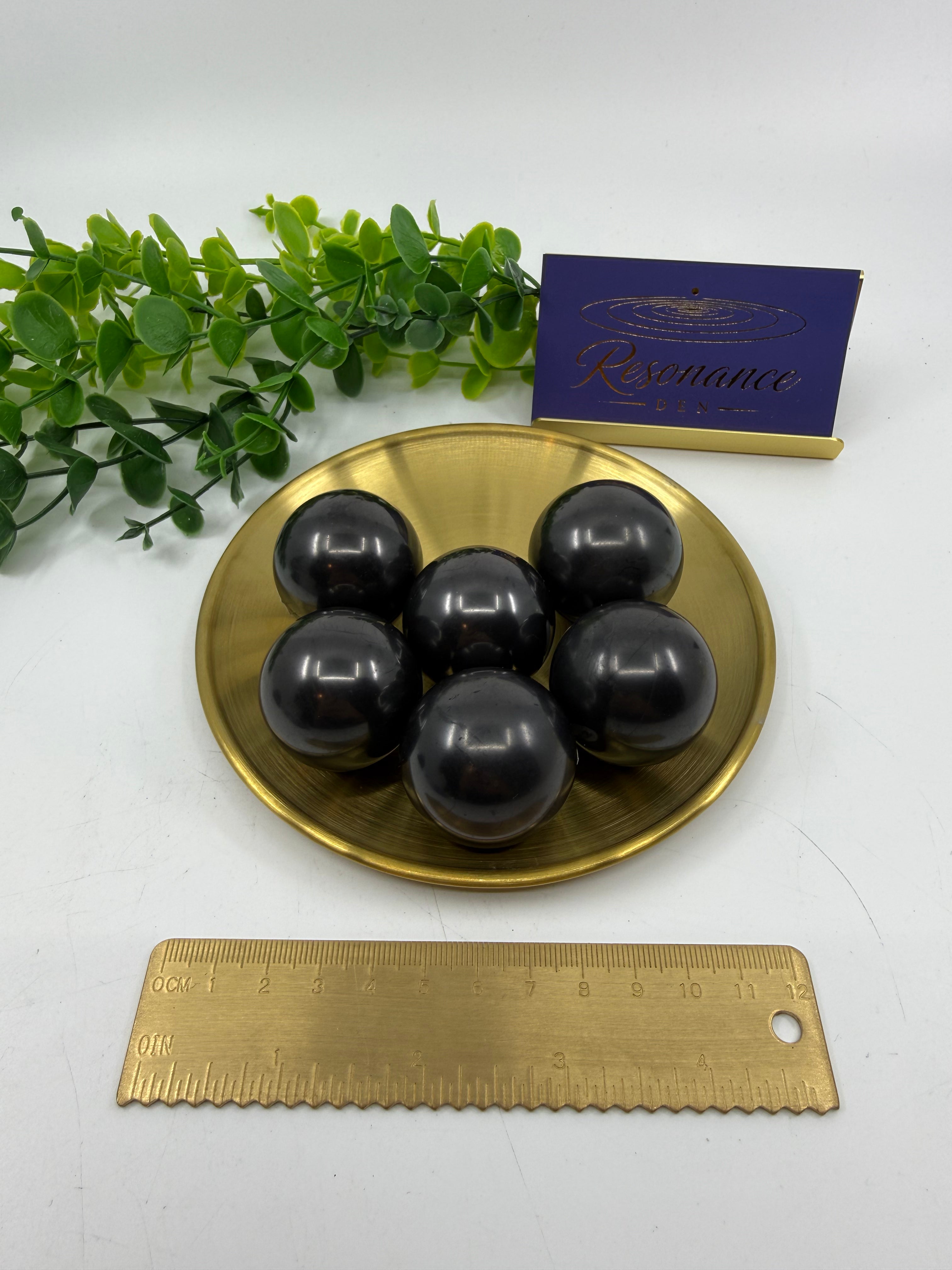 Shungite Mini Sphere | Intuitively Chosen