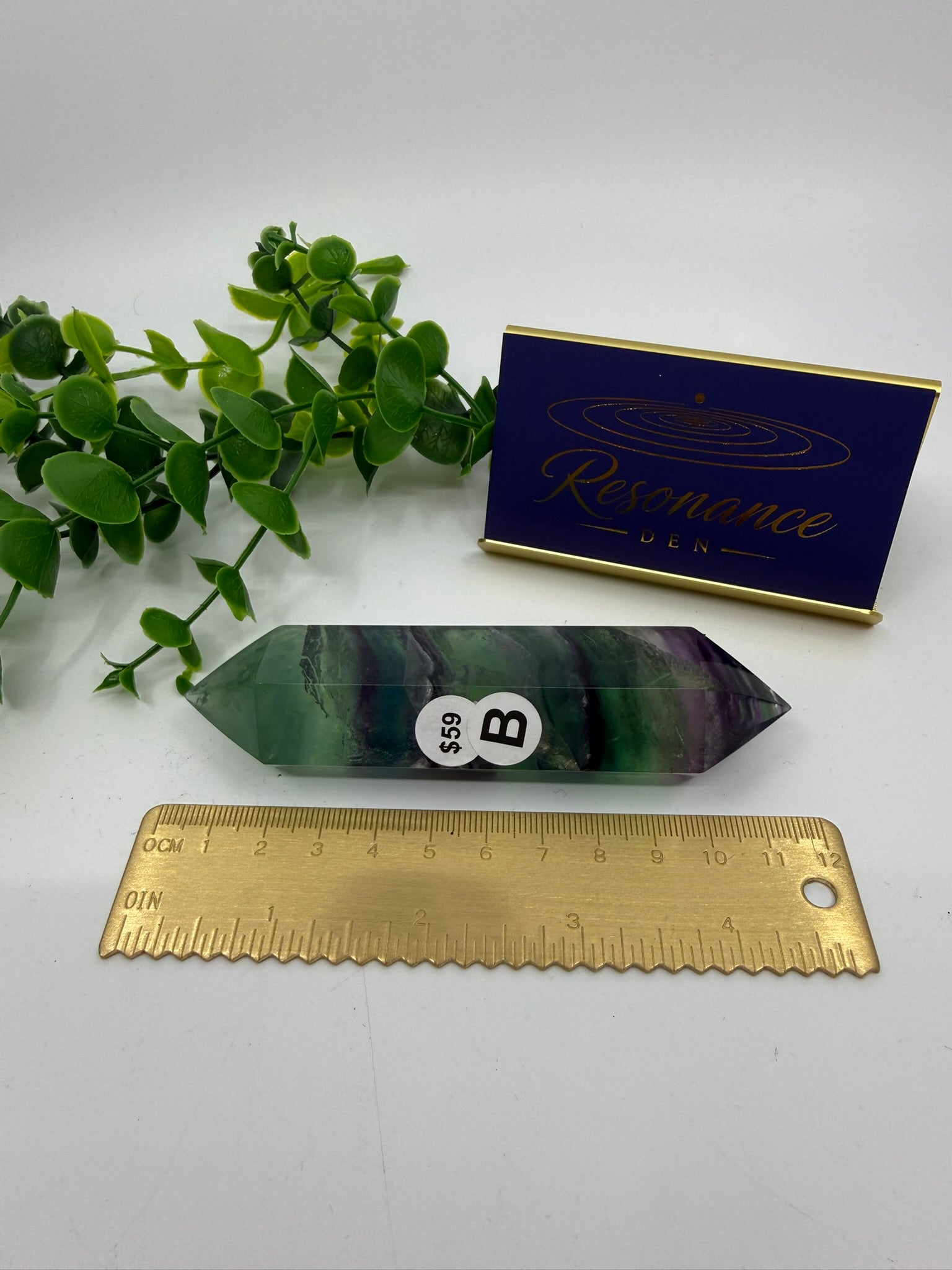 Fluorite Double-Terminated Point (A-D)