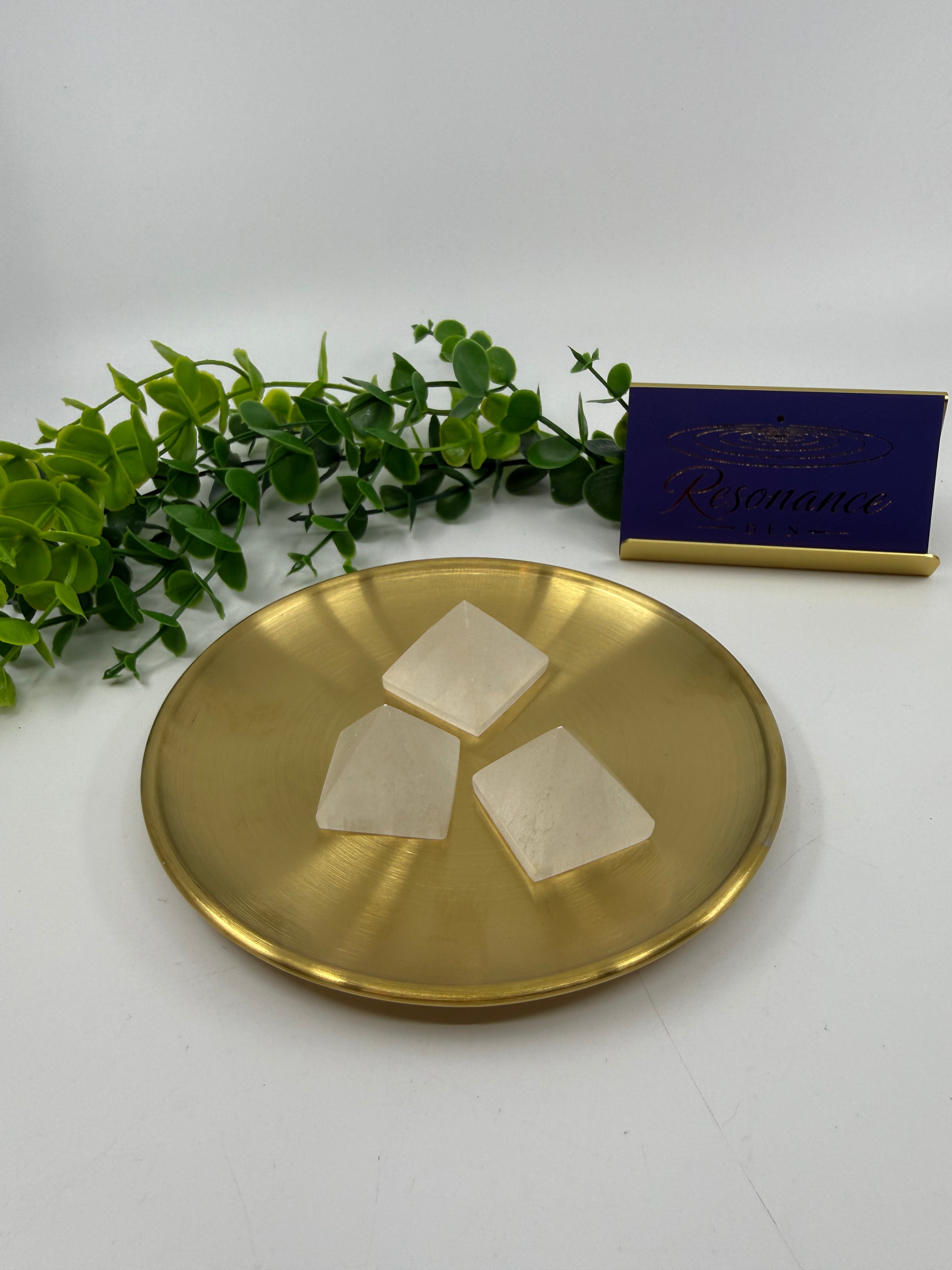 Selenite Mini Pyramid | Intuitively Chosen