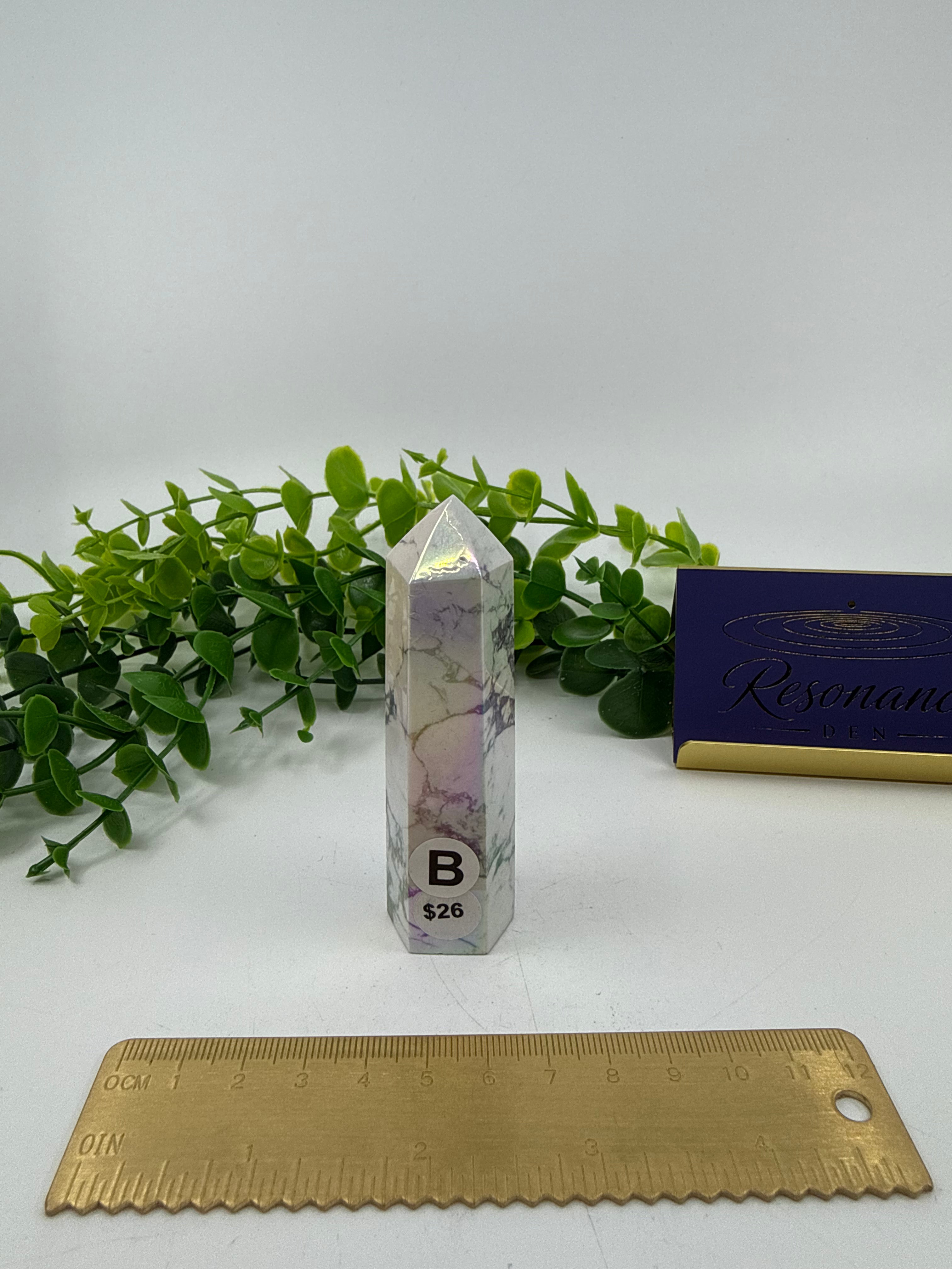 Aura Howlite Tower (Opt B)